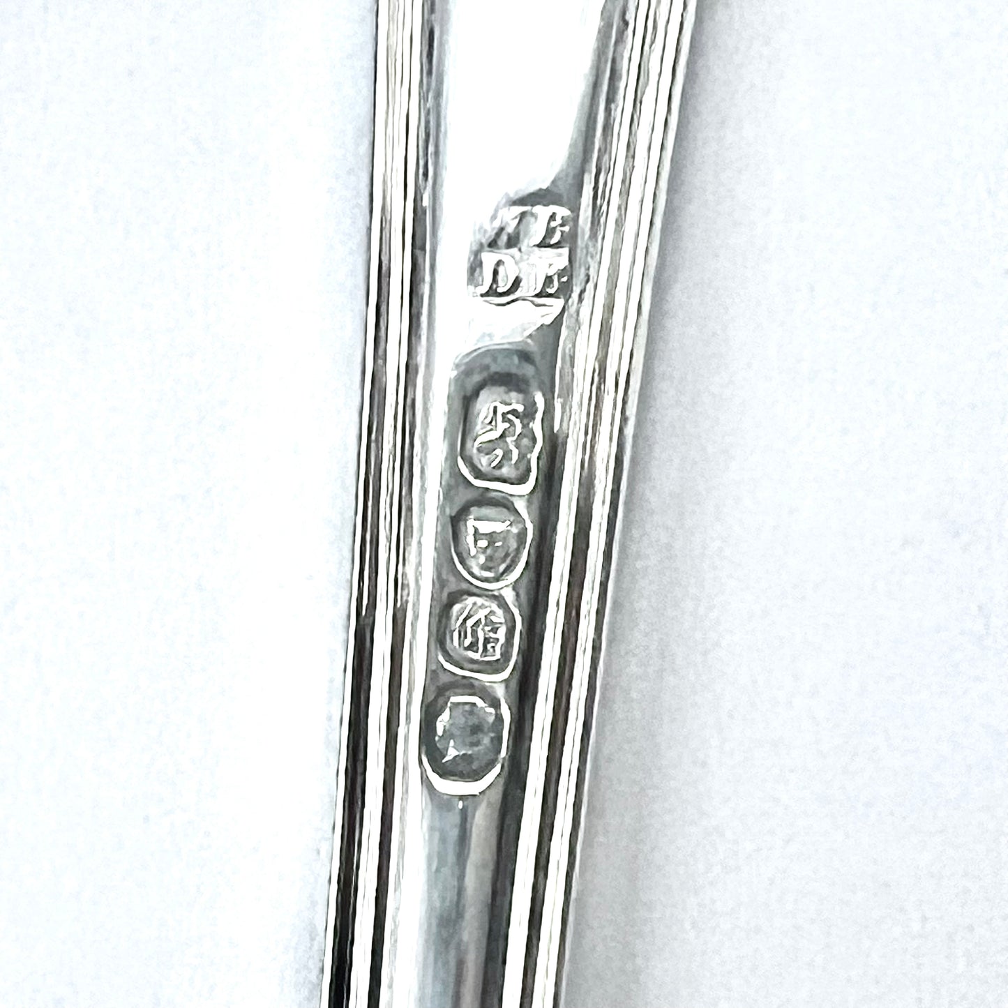 Highly Collectible Queens Patterned Ladle by William Bateman & Daniel Ball, 1840.