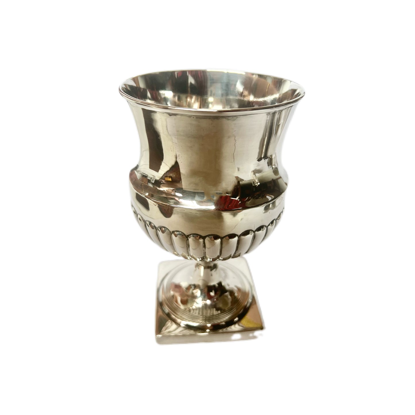 Antique George III sterling silver chalice by Robert Hennell I & Samuel Hennell.