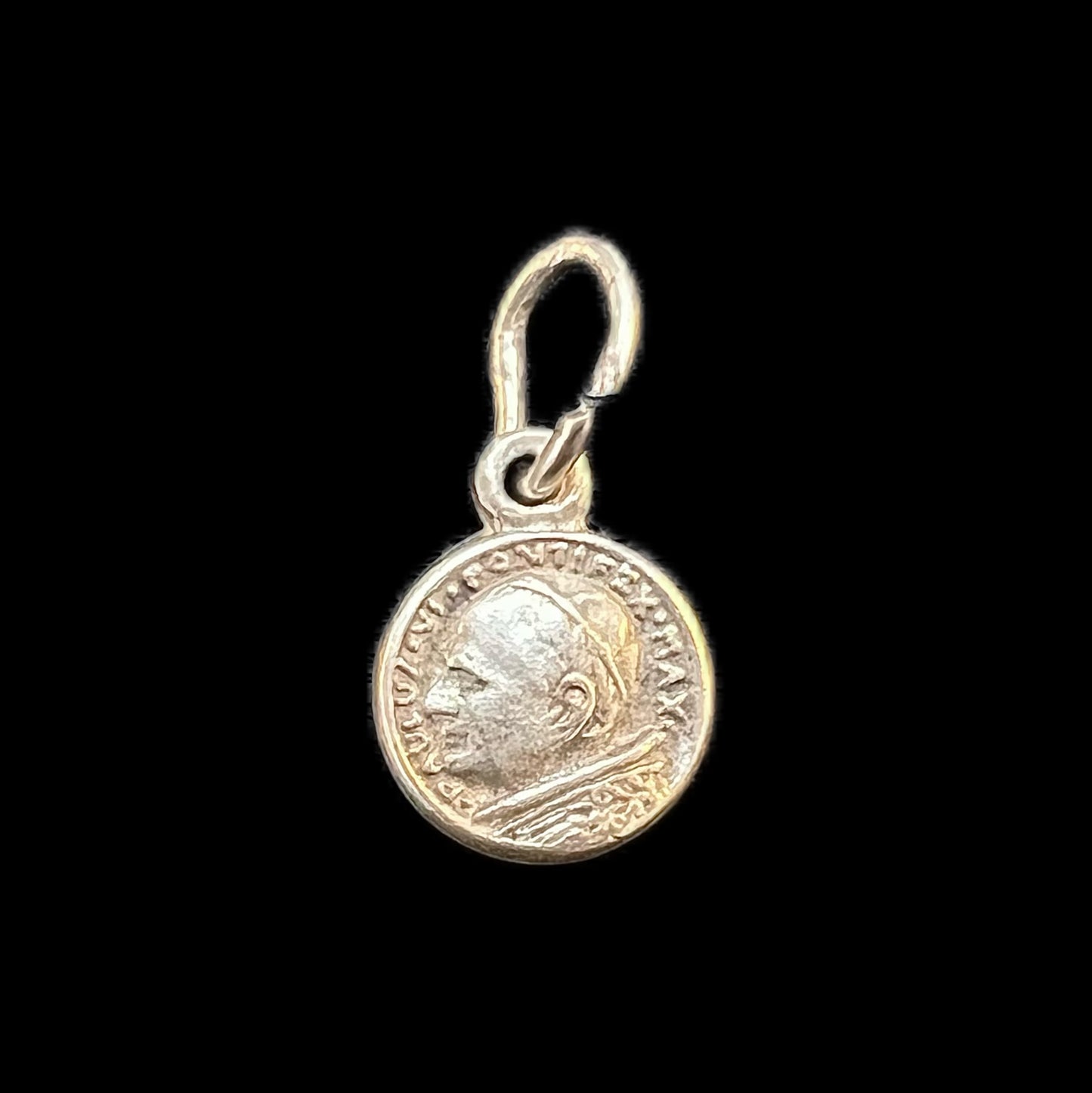 Vintage Italian Pope Paul VI papal religious charm/pendant