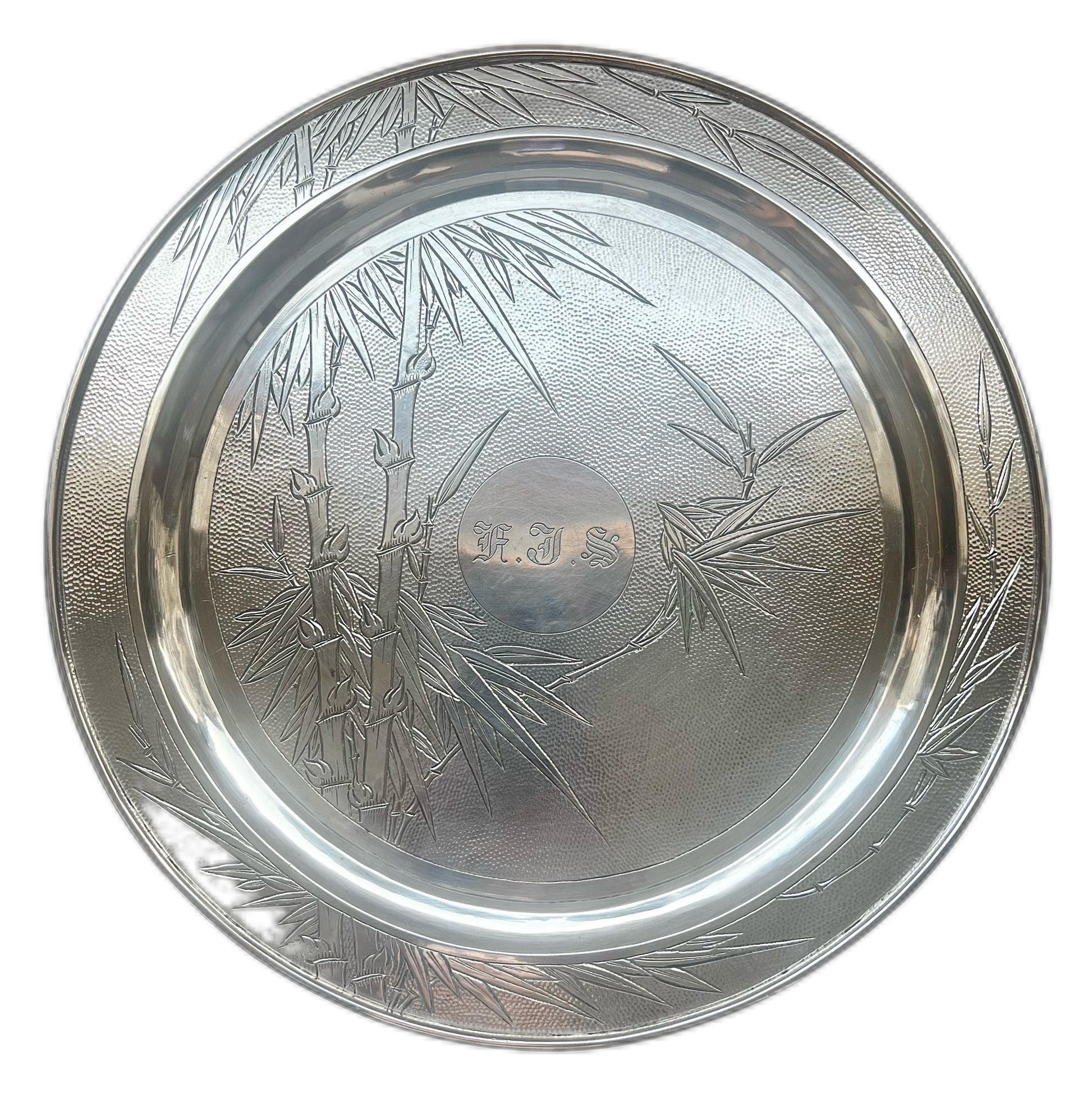 Antique Chinese export tray with marks for Co for the China