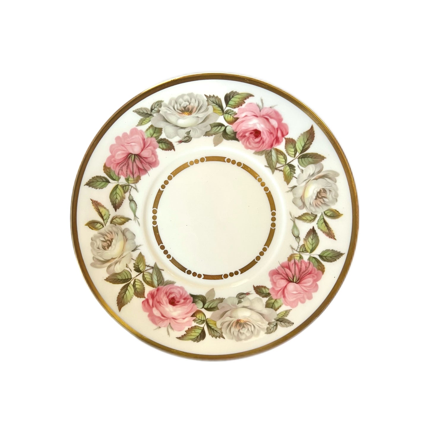 Vintage Royal Worcester Royal Garden bone china tea cup and matching saucer