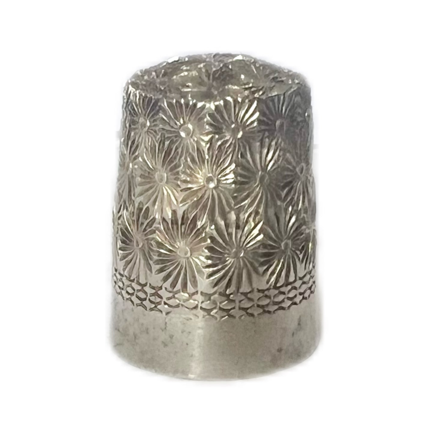 Antique Australian sterling silver “Nifty” thimble, Price & Jardine