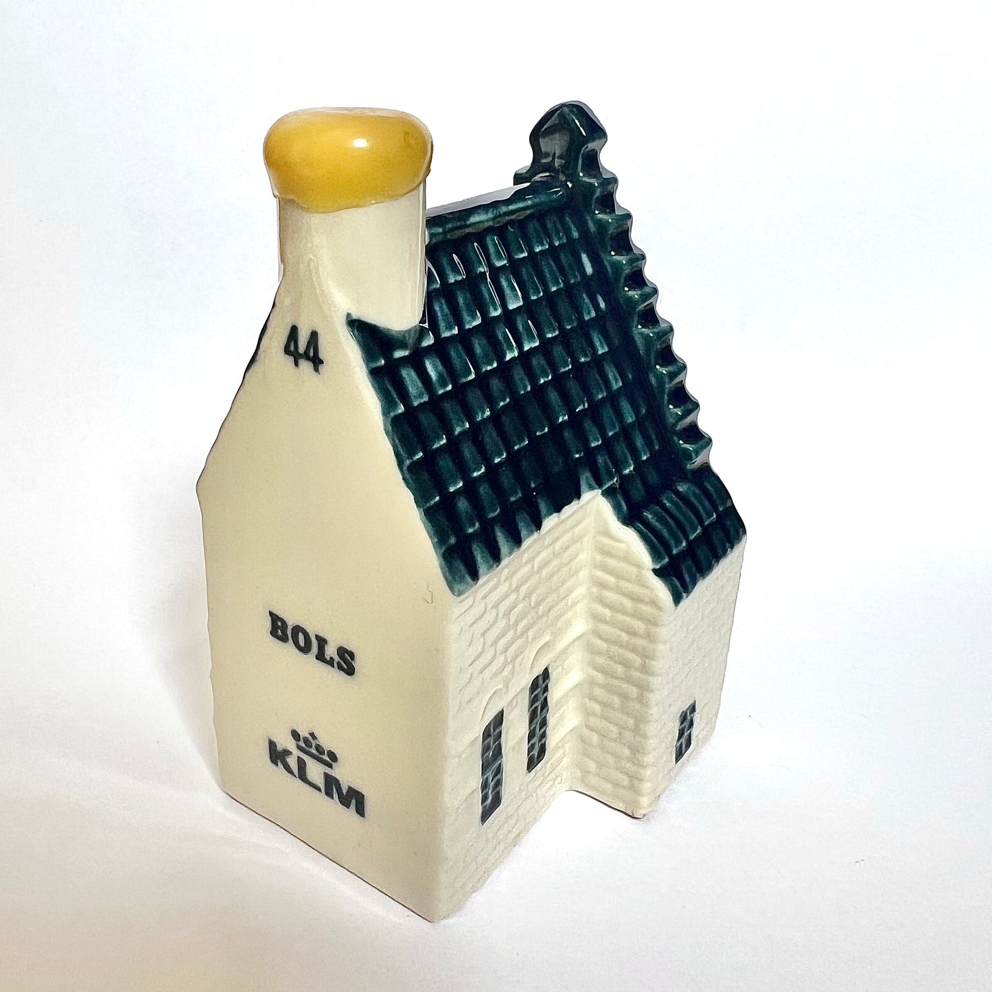Vintage KLM Delft miniature House 44 novelty decanter
