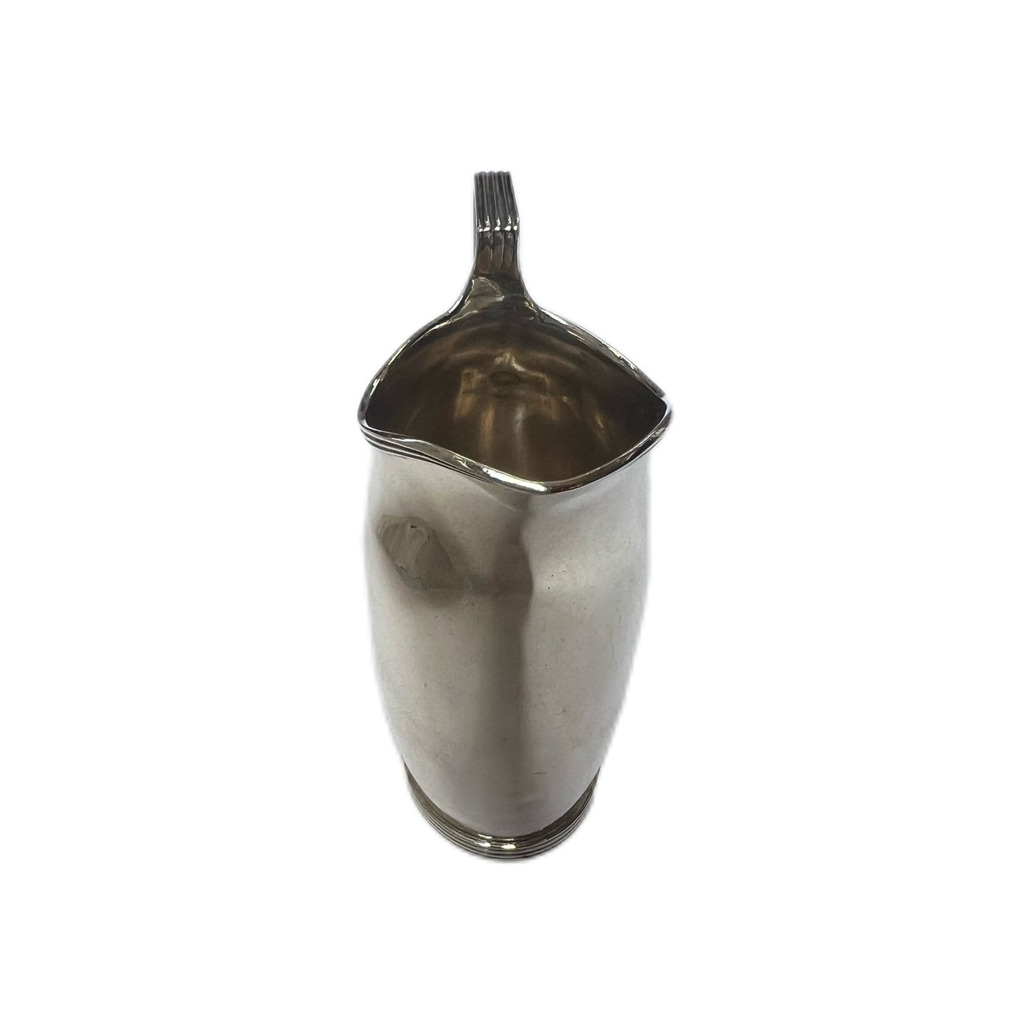 Antique Edward VII sterling silver creamer jug