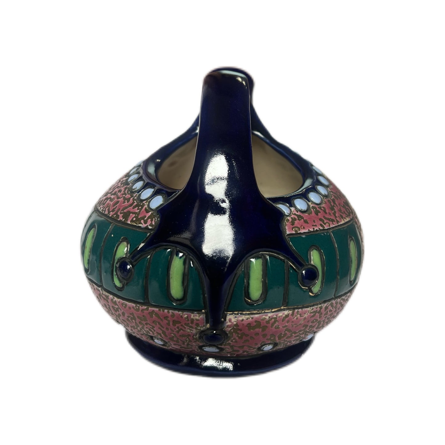 Vintage, possibly antique Czech Amphora pitcher circa 1919 to 1945