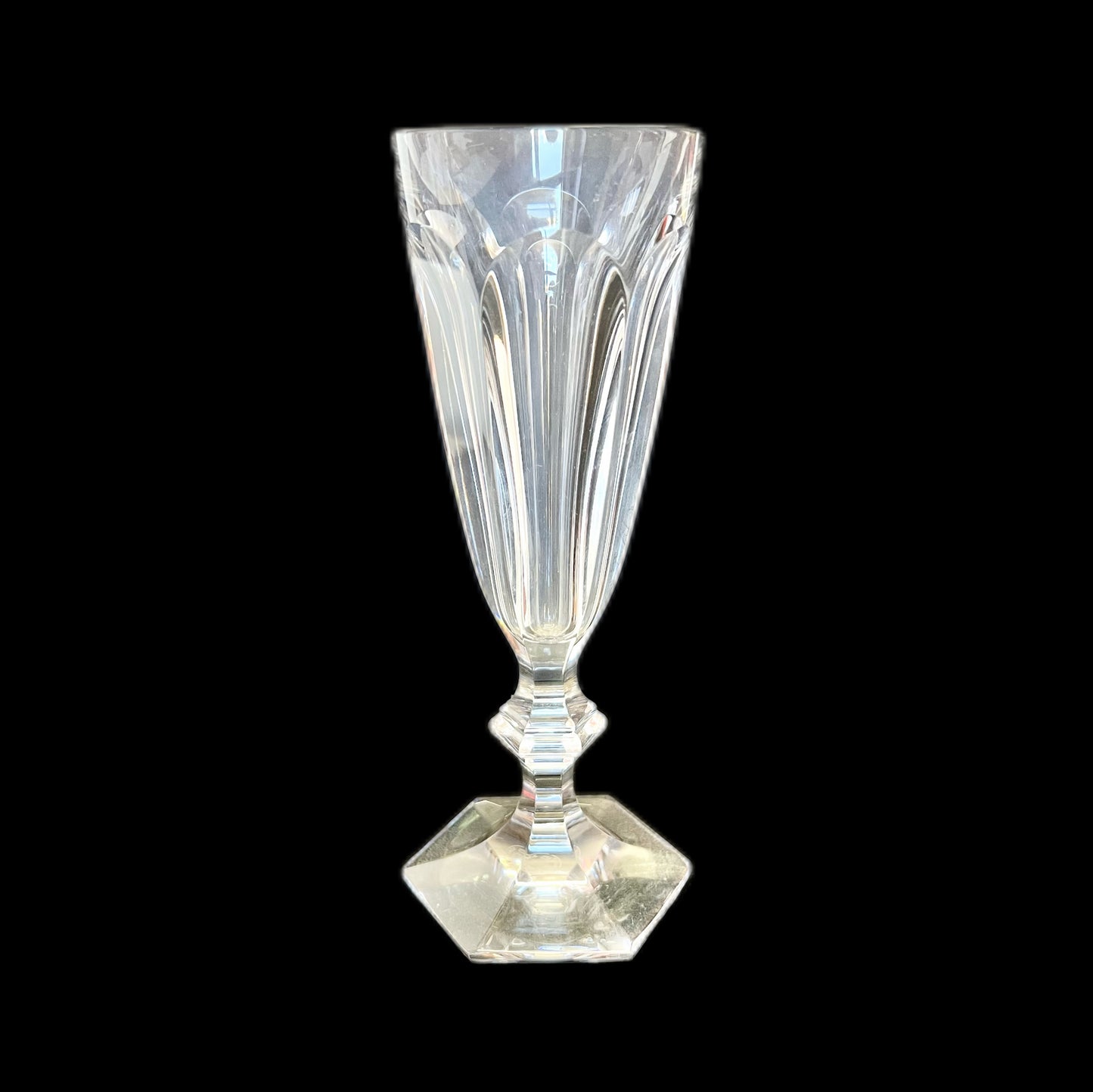 Vintage Baccarat Harcourt 1841 champagne flute