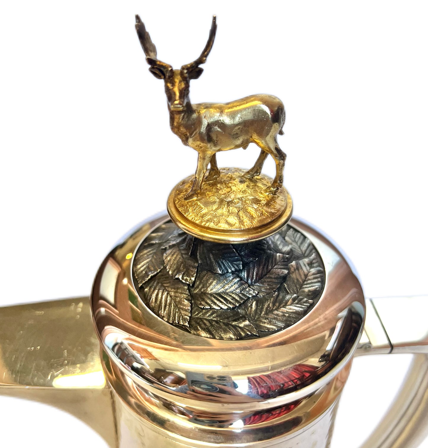 Rare British Post-War Silver Hector Miller for Aurum Epping Forest Centenary Flagon