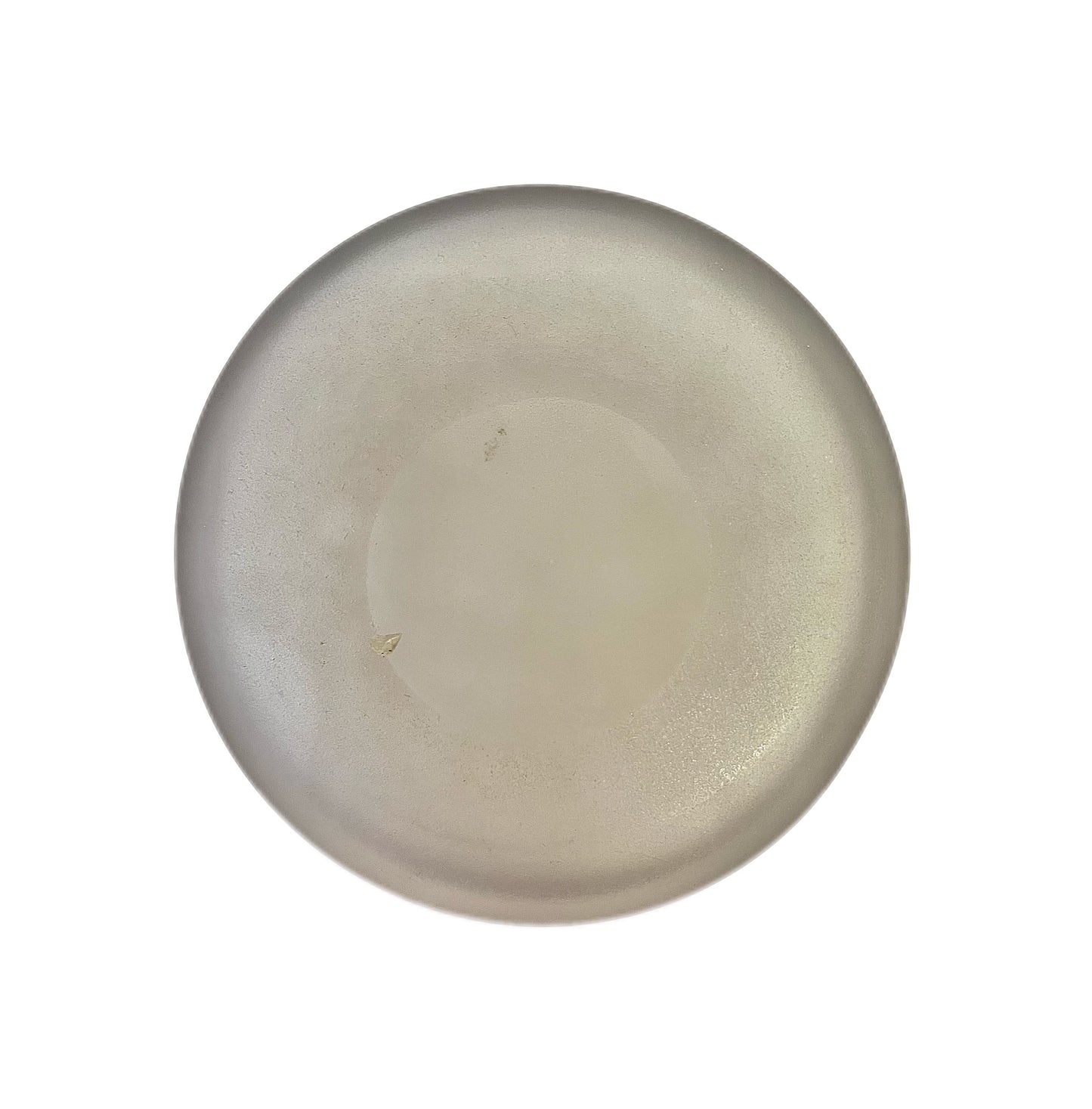 Mid-Victorian early Aesthetic Movement sterling silver and hand-blown frosted glass water or claret jug