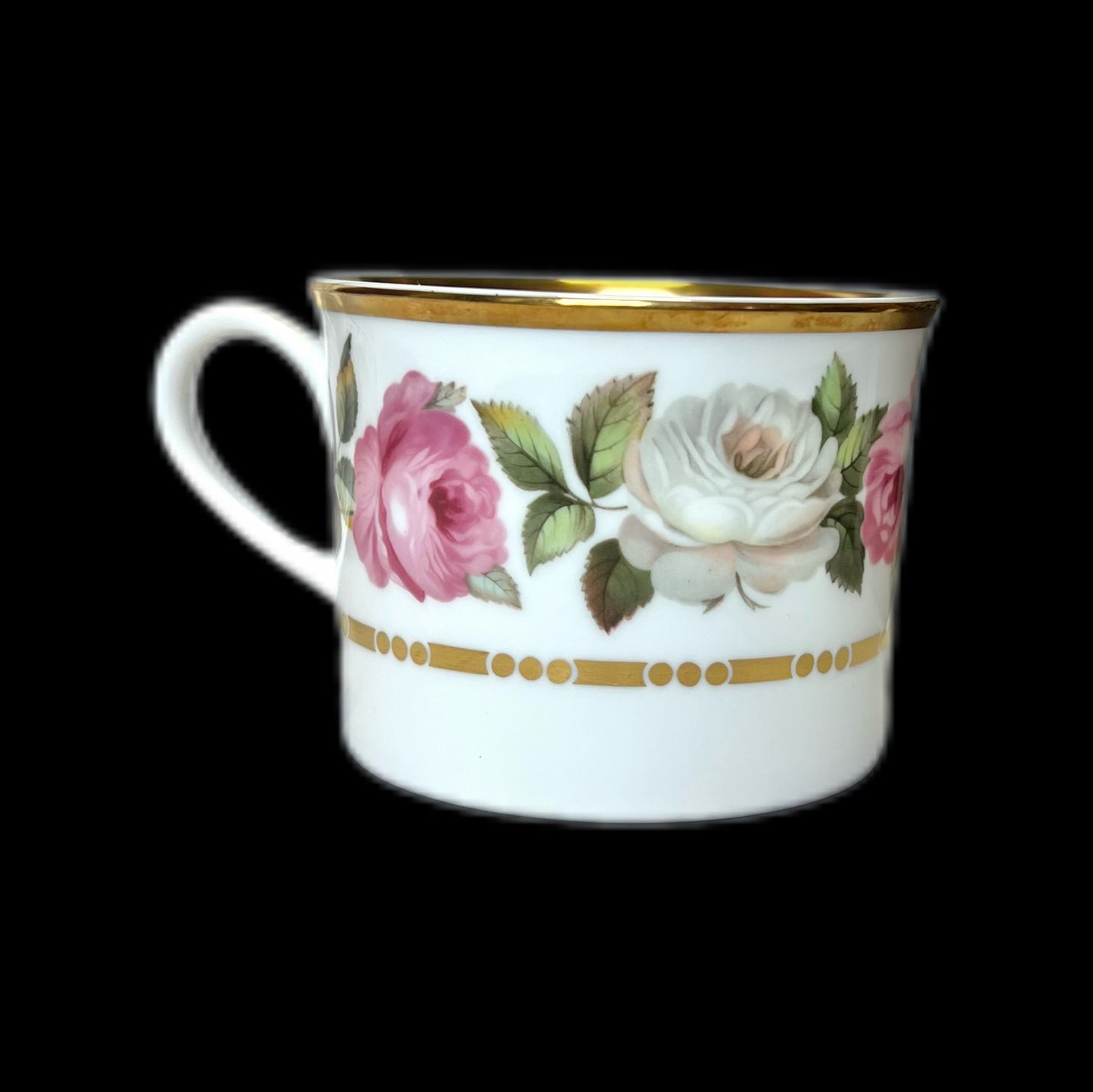 Vintage Royal Worcester Royal Garden bone china tea cup and matching saucer