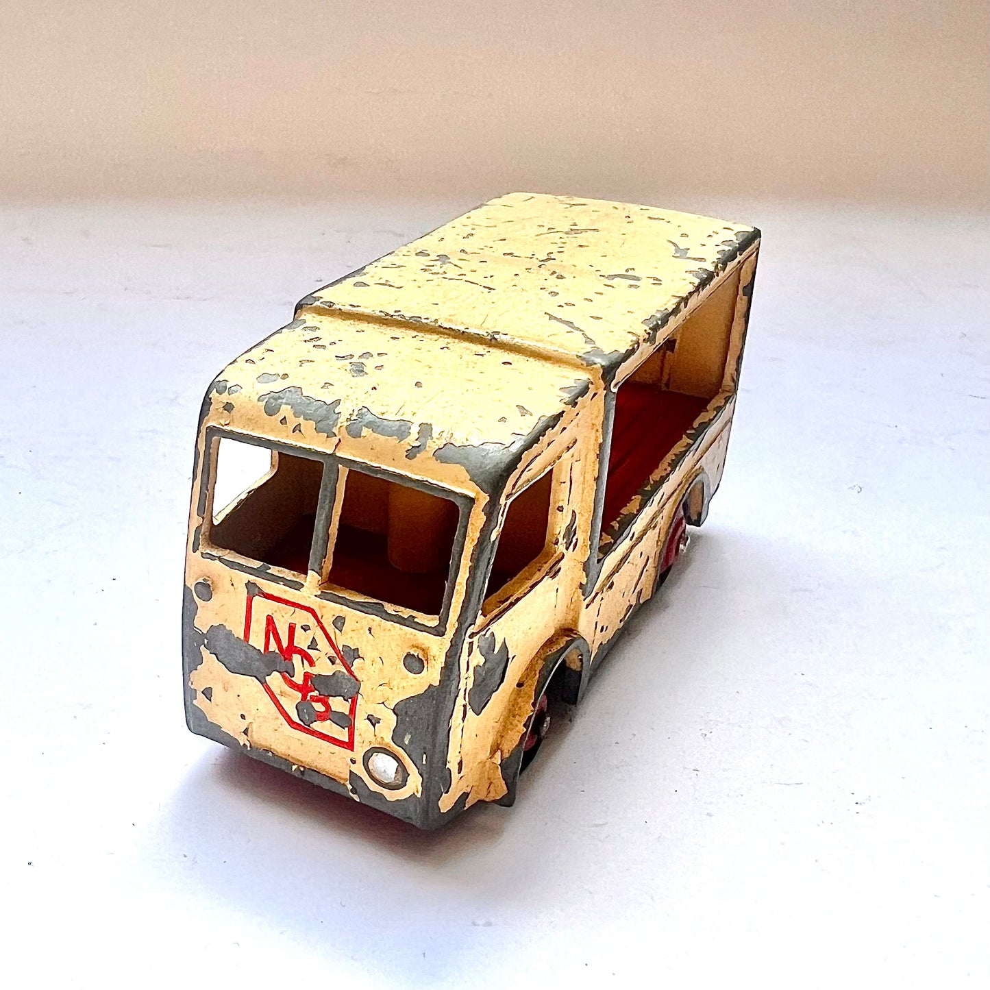 Vintage Dinky model toy car NCB Electric Dairy Van, model number 30V