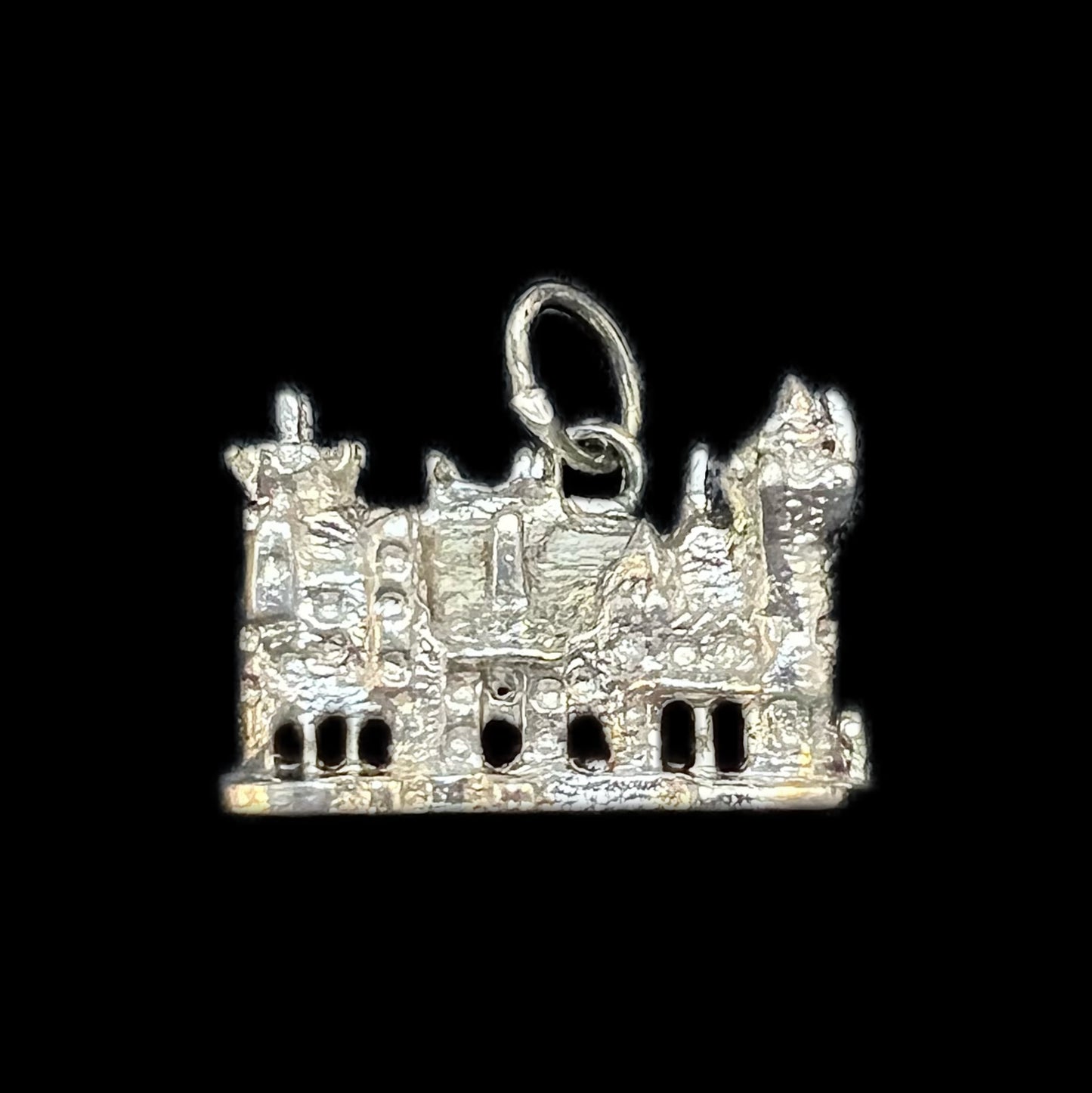 Vintage Canadian sterling silver Casa Loma charm