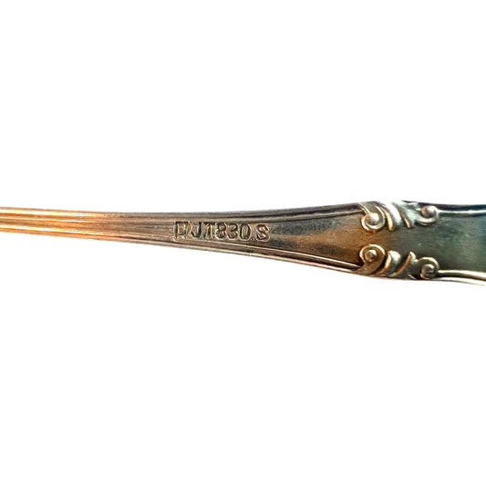 Set of 6 20th century Norwegian .830 gilt silver cocktail spoons, J Tostrup, Oslo