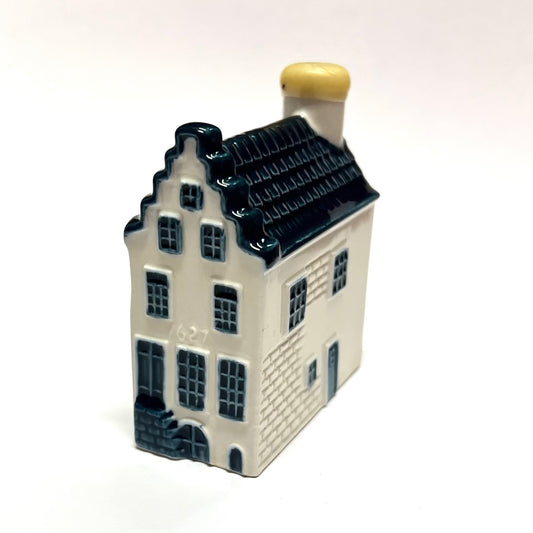 Vintage KLM Delft miniature House 2 novelty decanter