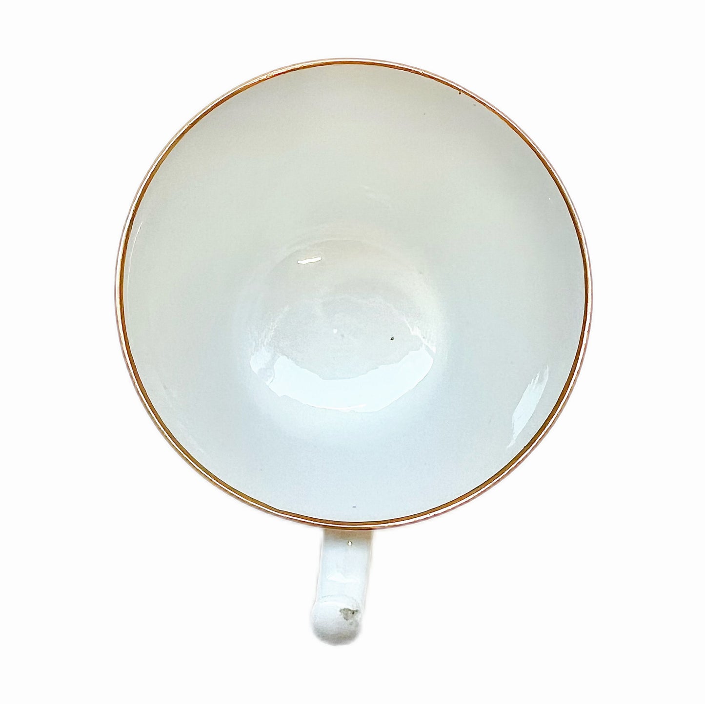 Early 19th English century tea cup and matching saucer circa 1810s-20s