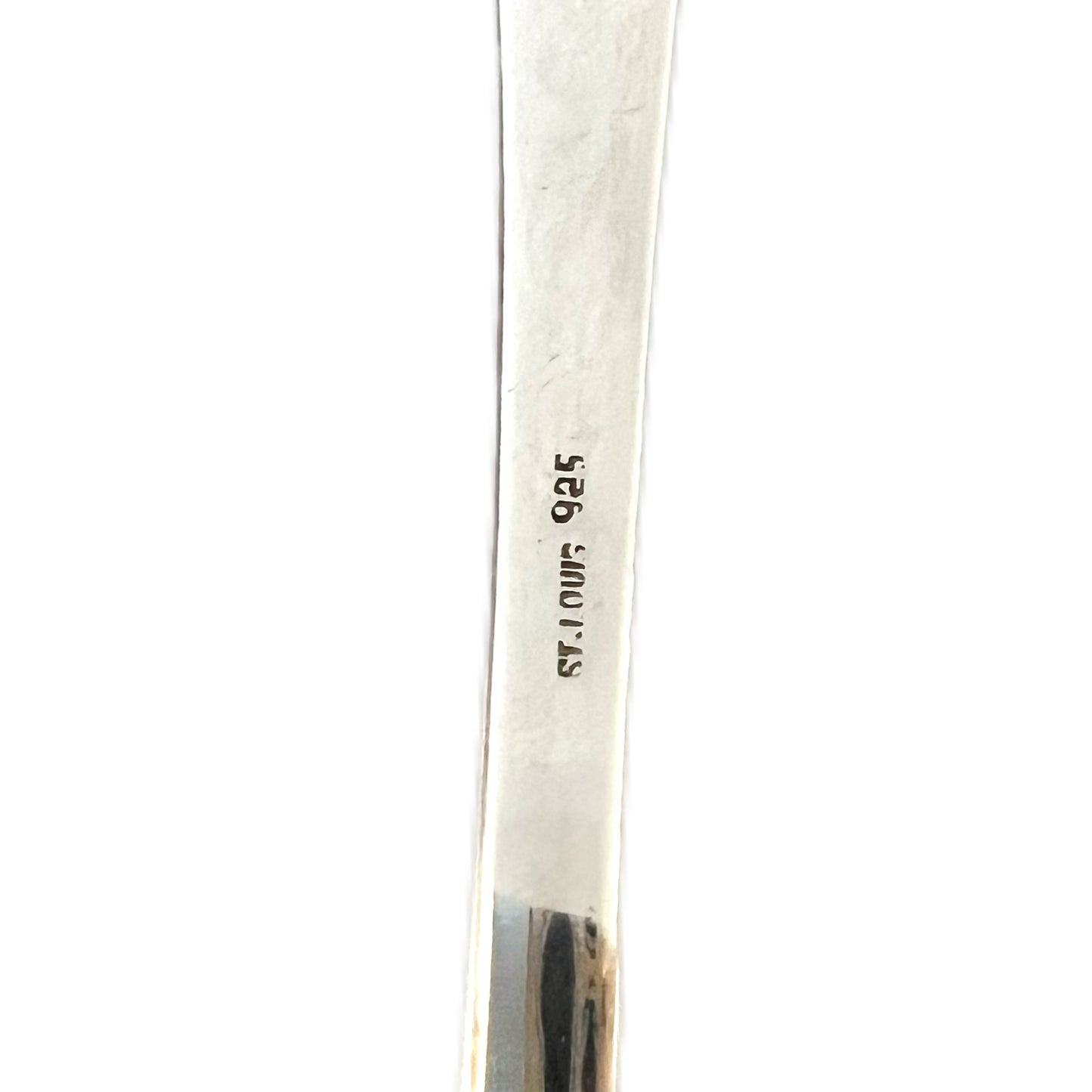 Vintage Filipino St. Louis Baguio sterling silver salad servers- Listing #1