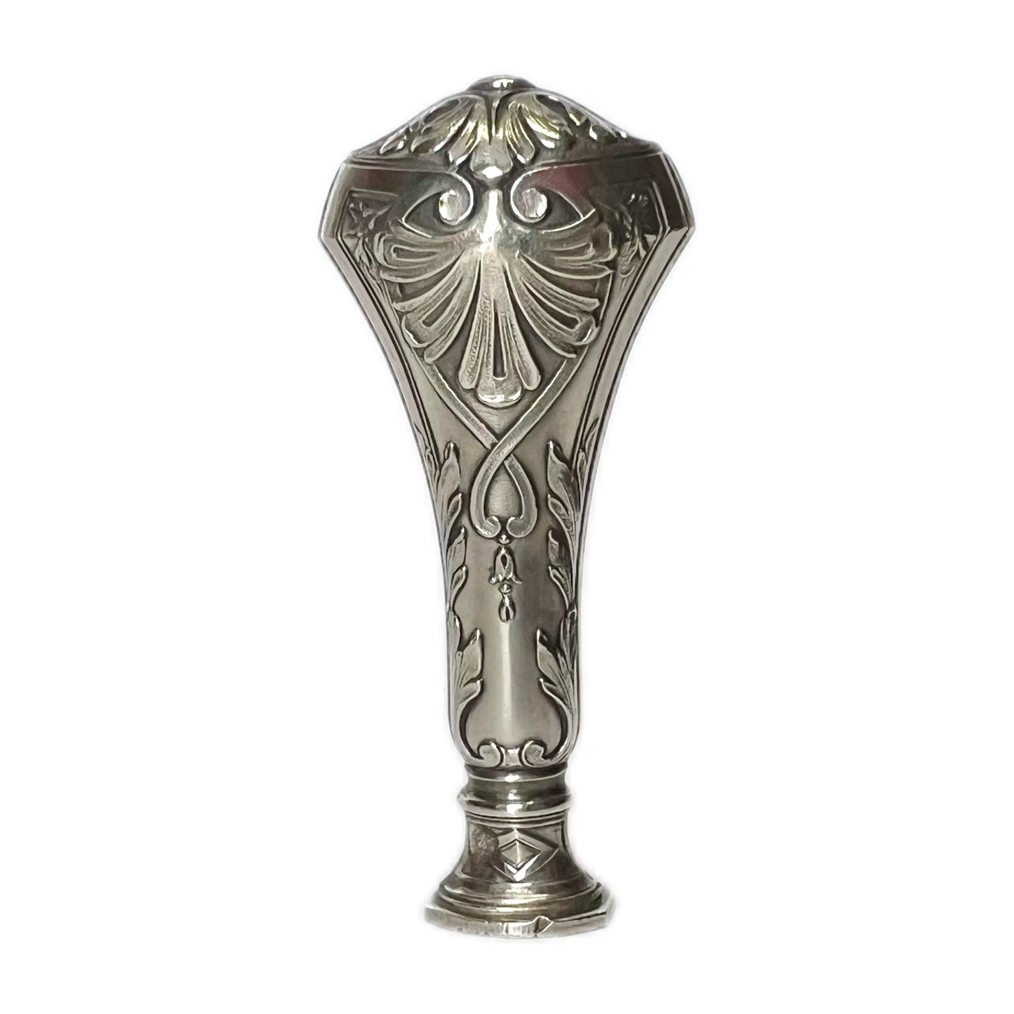 Antique 1900s French .950 silver seal with original retailer’s case