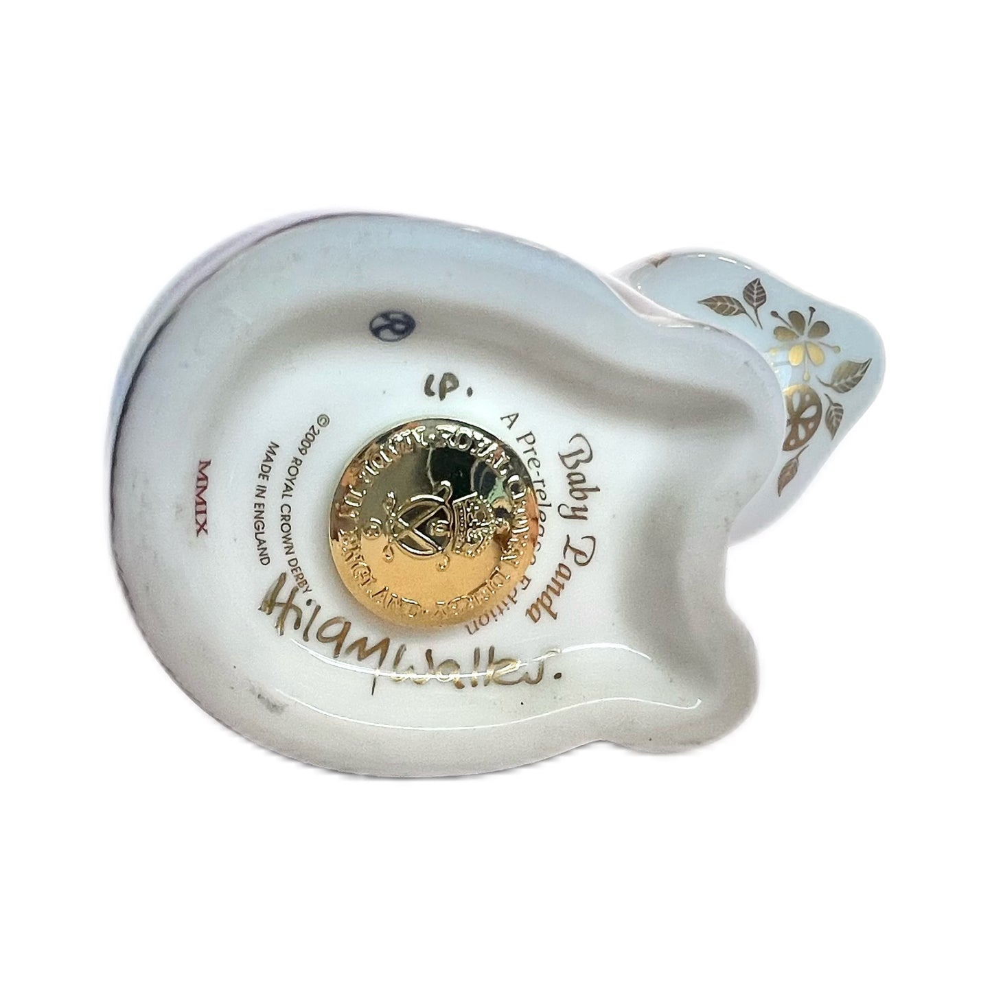 Pre-Release Limited Edition Royal Crown Derby Baby Panda paperweight figurine circa 2009