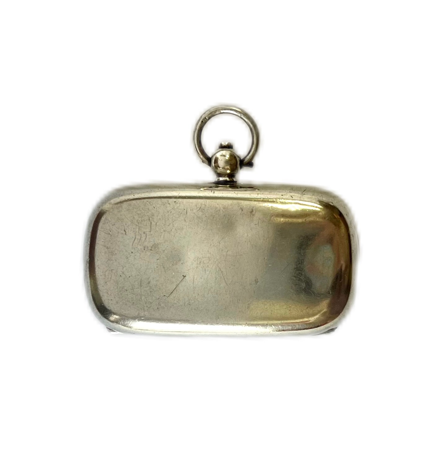 Antique Edwardian sterling silver double sovereign case