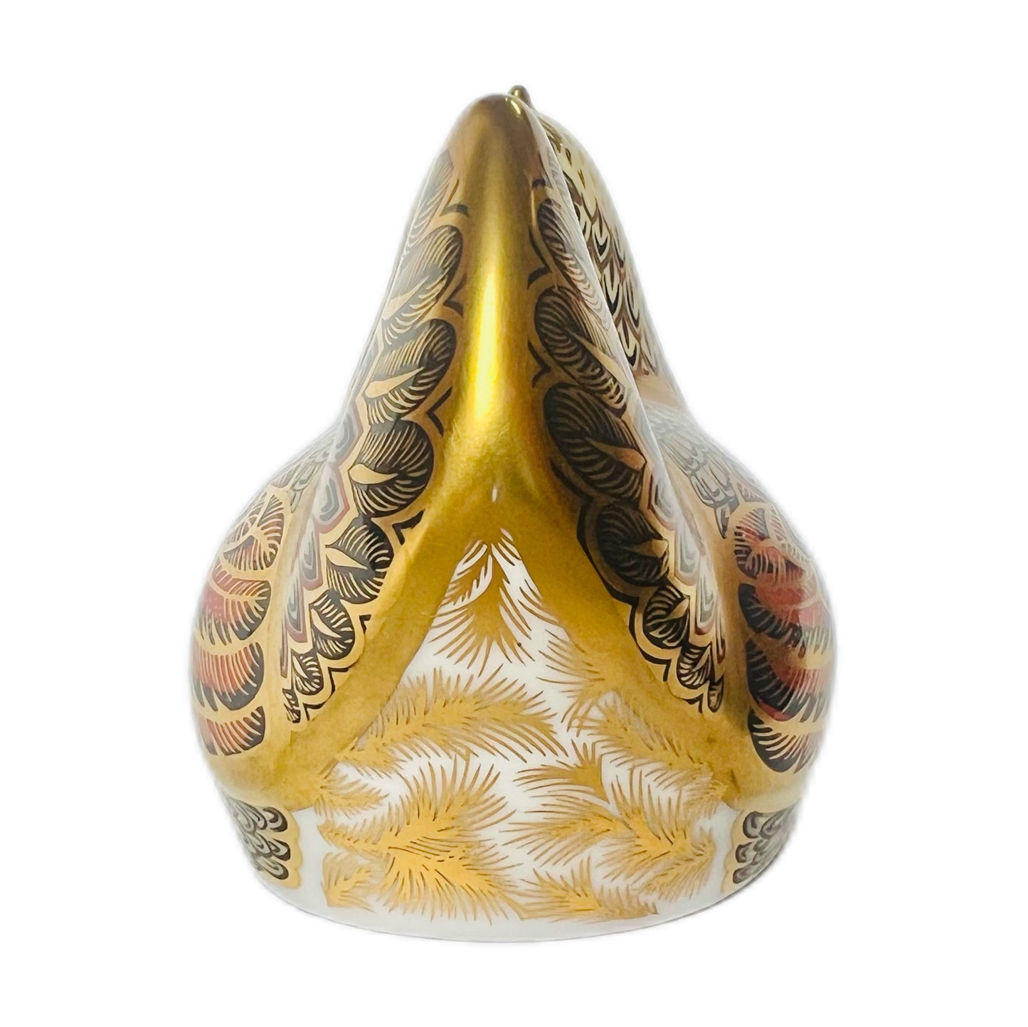 皇家皇冠德比复古“农场母鸡”镇纸摆件，品质上乘