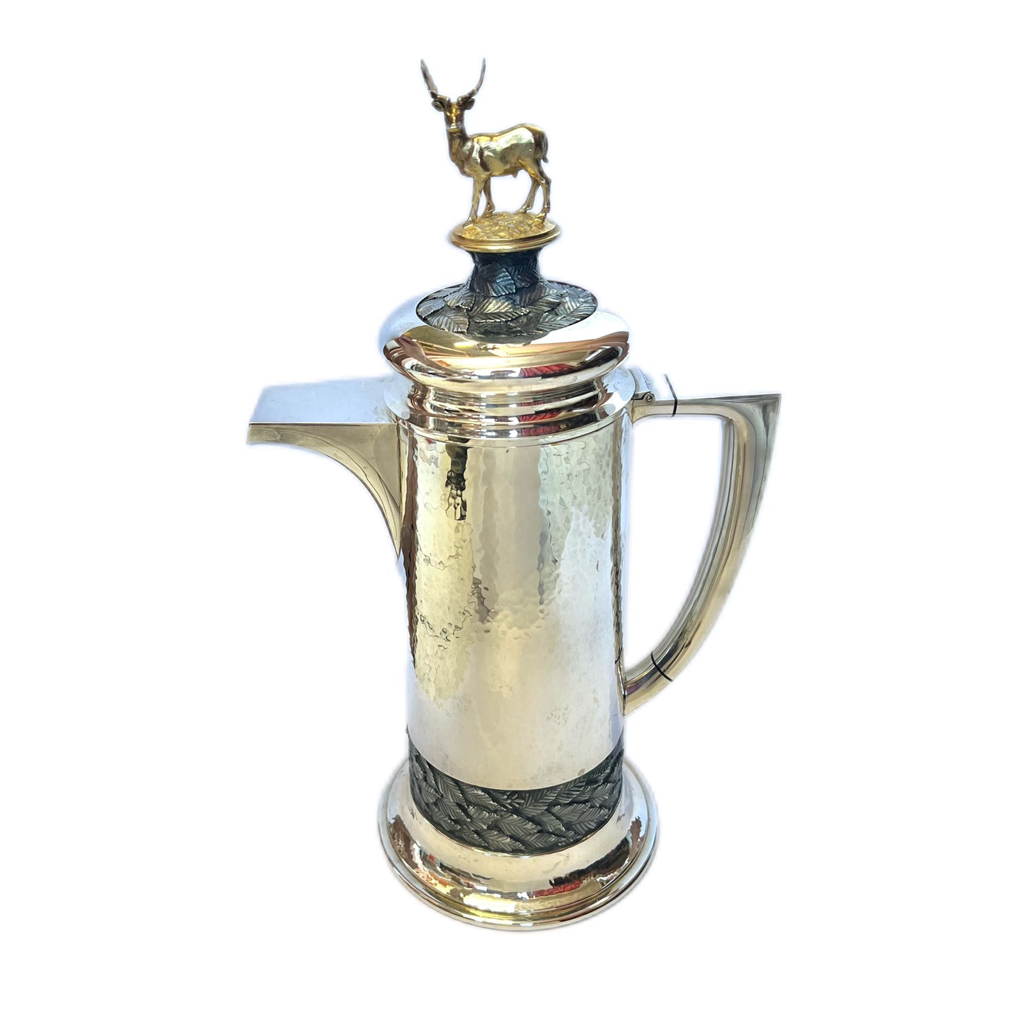 Rare British Post-War Silver Hector Miller for Aurum Epping Forest Centenary Flagon