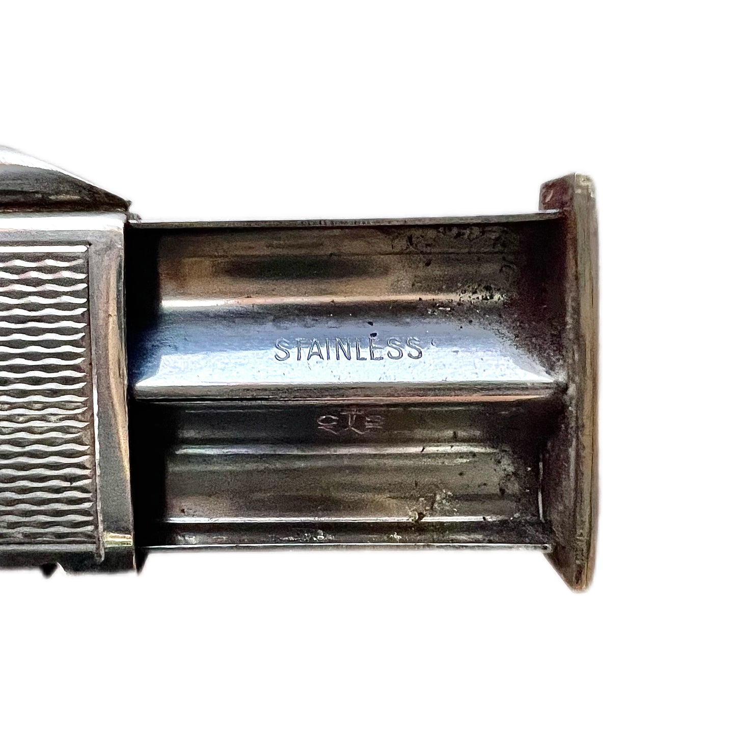 Late Art Deco sterling silver cigar cutter with original piercer