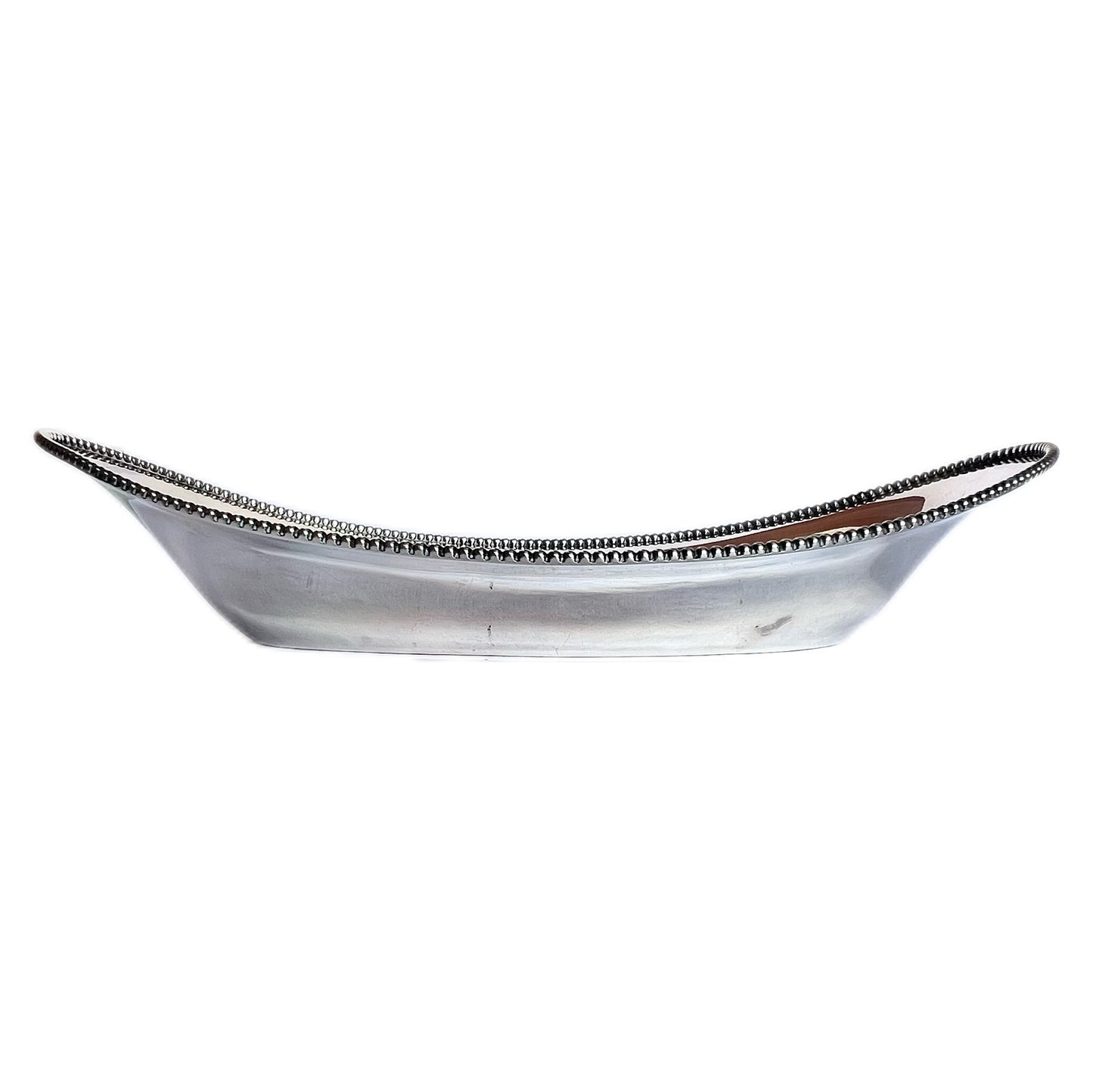 Antique American sterling silver neo-classical bread basket by J.E. Caldwell
