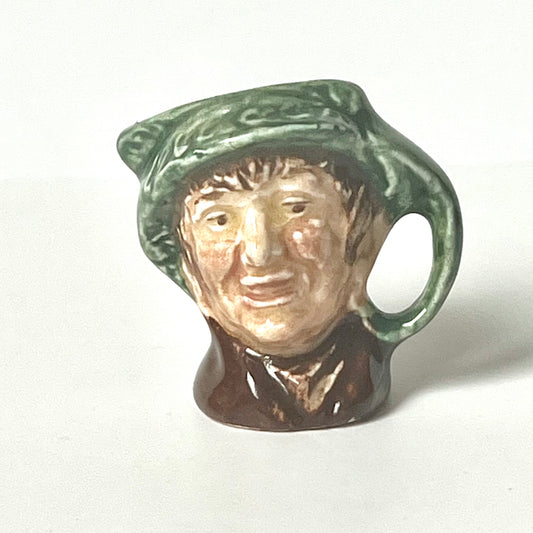 Rare miniature Royal Doulton character toby jug of ‘Arriet circa 1947 to 1960.