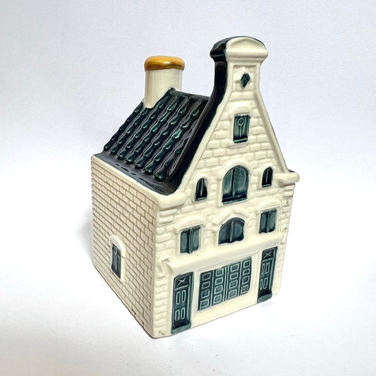 Vintage KLM Delft miniature House 66 novelty decanter
