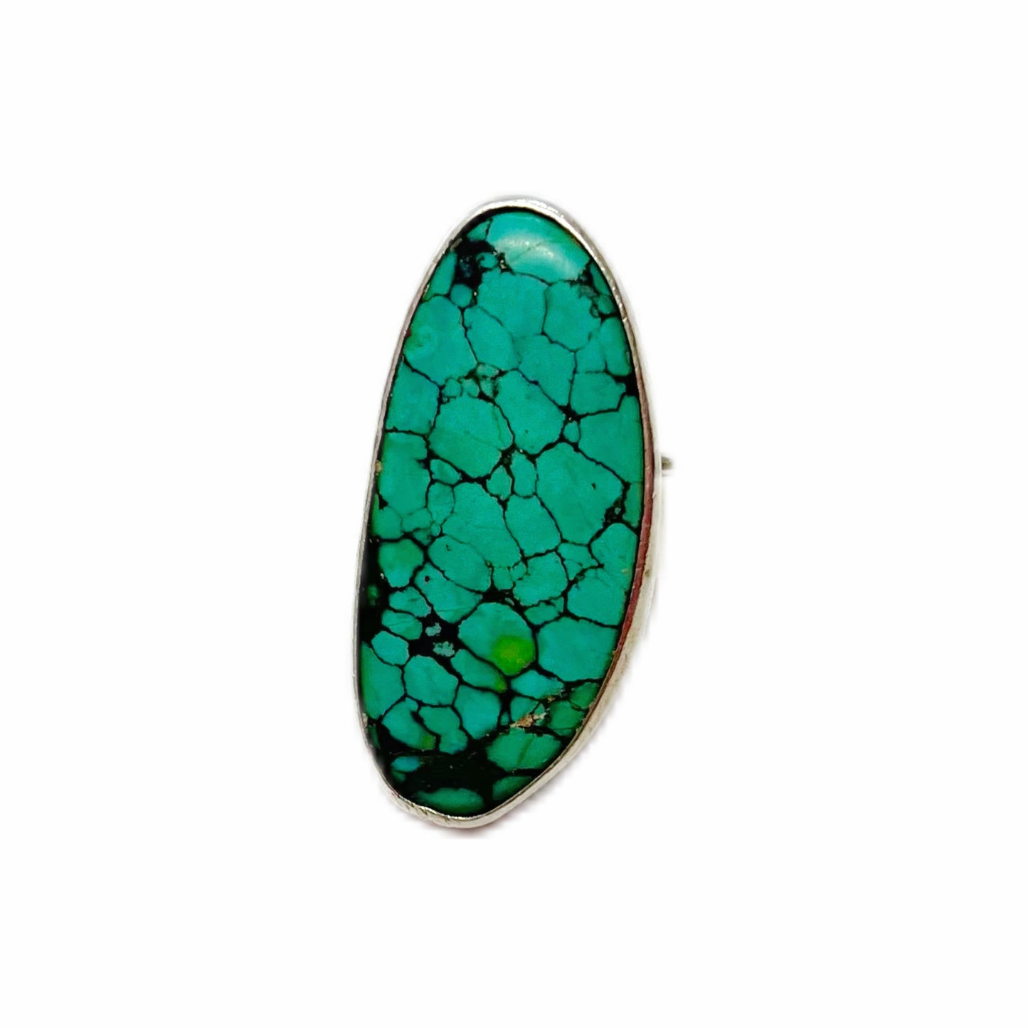 Vintage sterling silver and turquoise ring