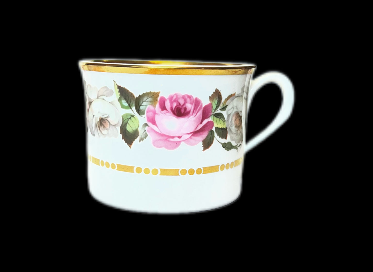 Vintage Royal Worcester Royal Garden bone china tea cup and matching saucer