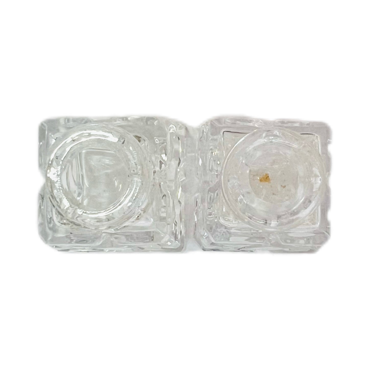 David Andersen enamel and silver silver salt and pepper shakers with silver-plated tray