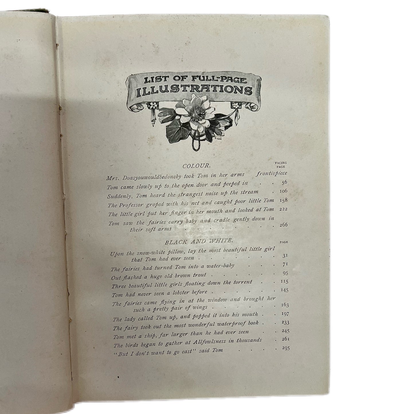 Antiquarian 1900 edition of Arthur Dixon’s The Water-Babies