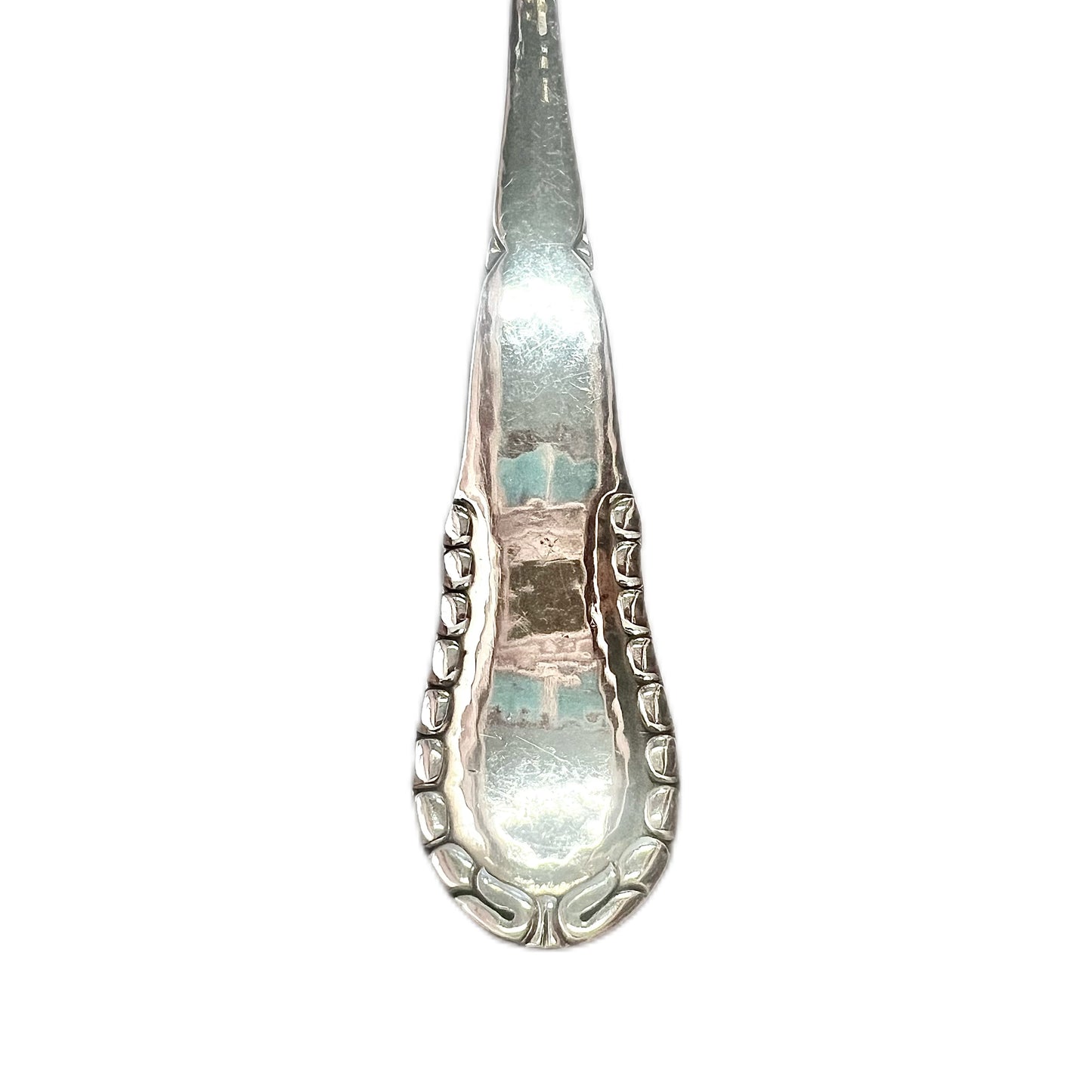 Danish silver spoon with marks for assay master Christian F. Heise, 1924