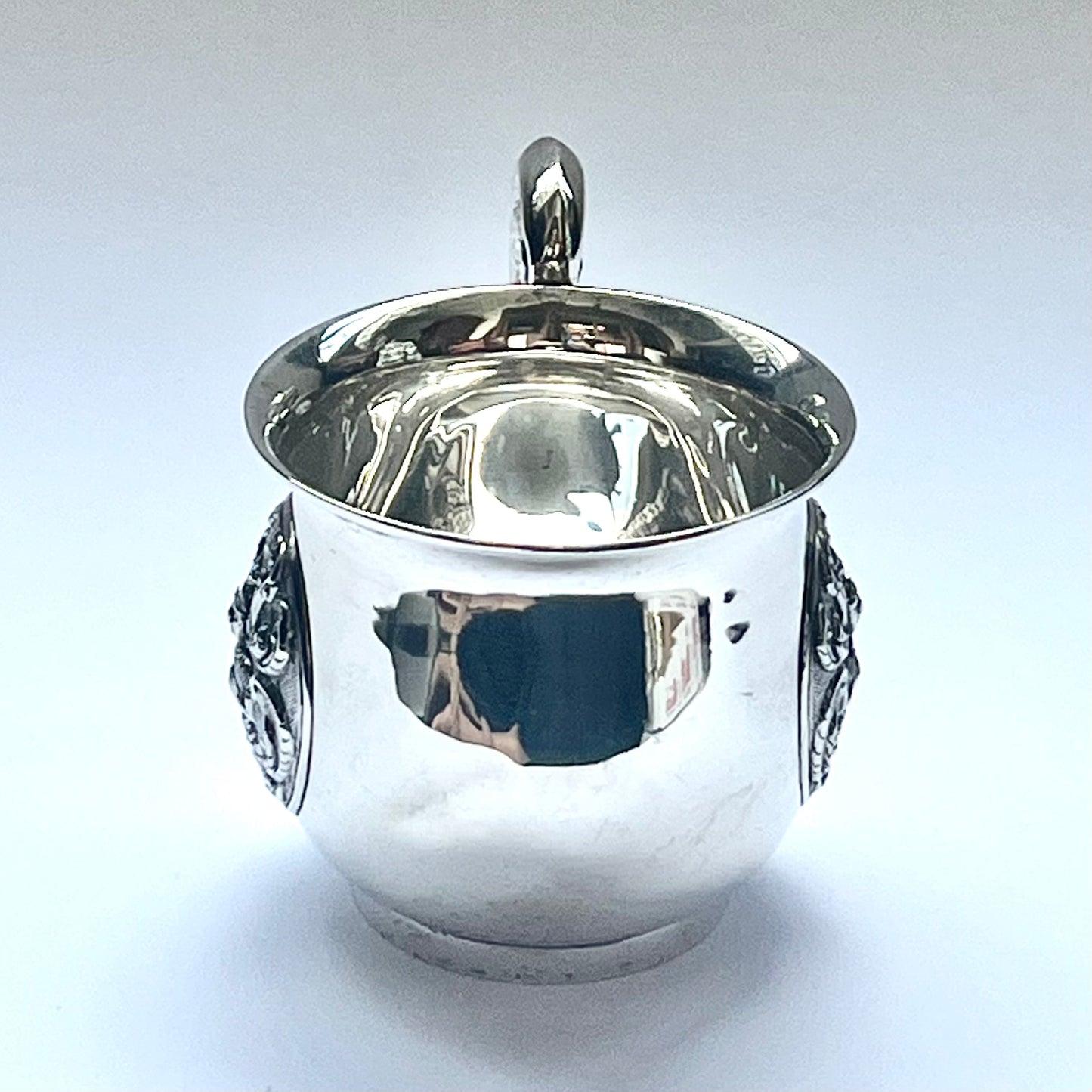 Vintage midcentury Siam sterling silver mug