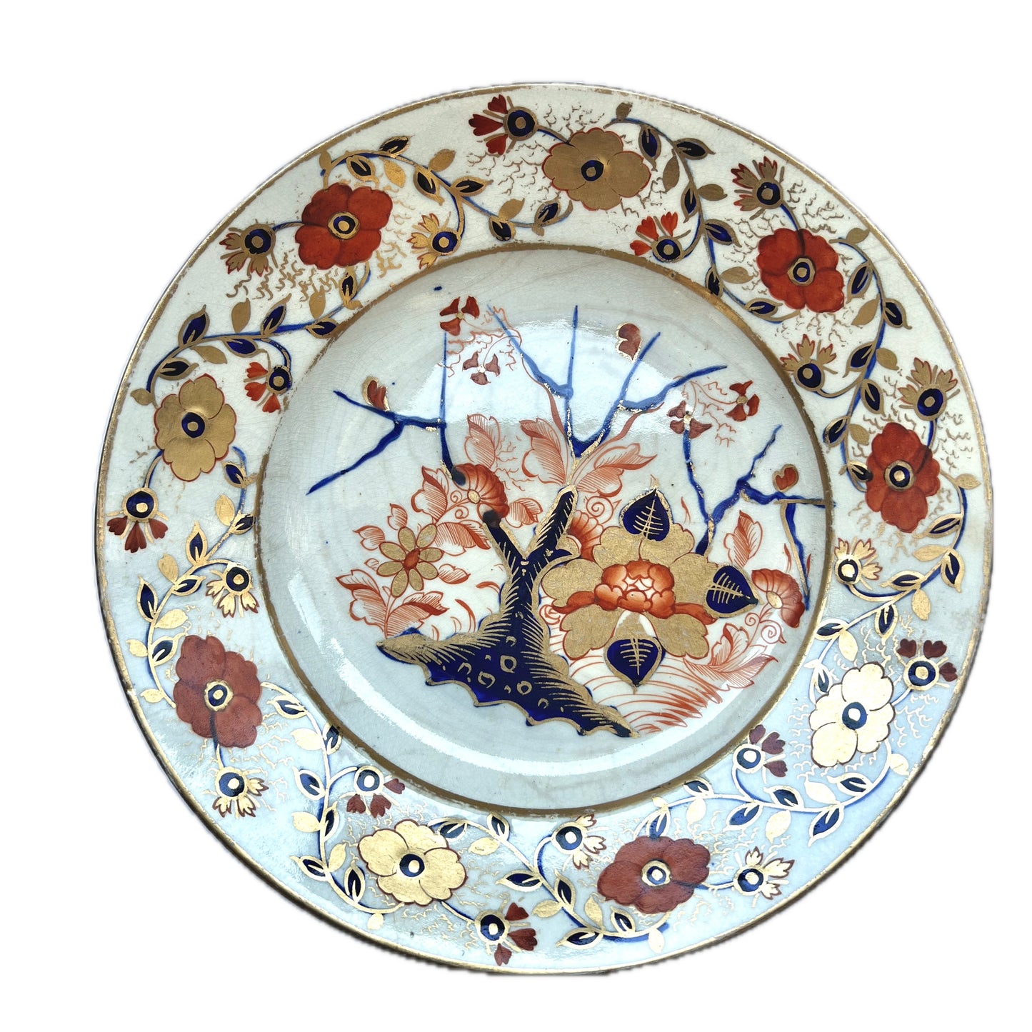 Late 18th Century Georgian Period Derby Imari Plate