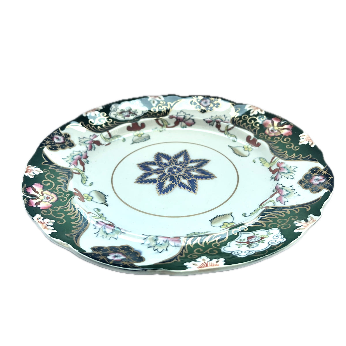 Victorian Ransfers Antique 19th century Victorian polychrome transferware Masons ...
