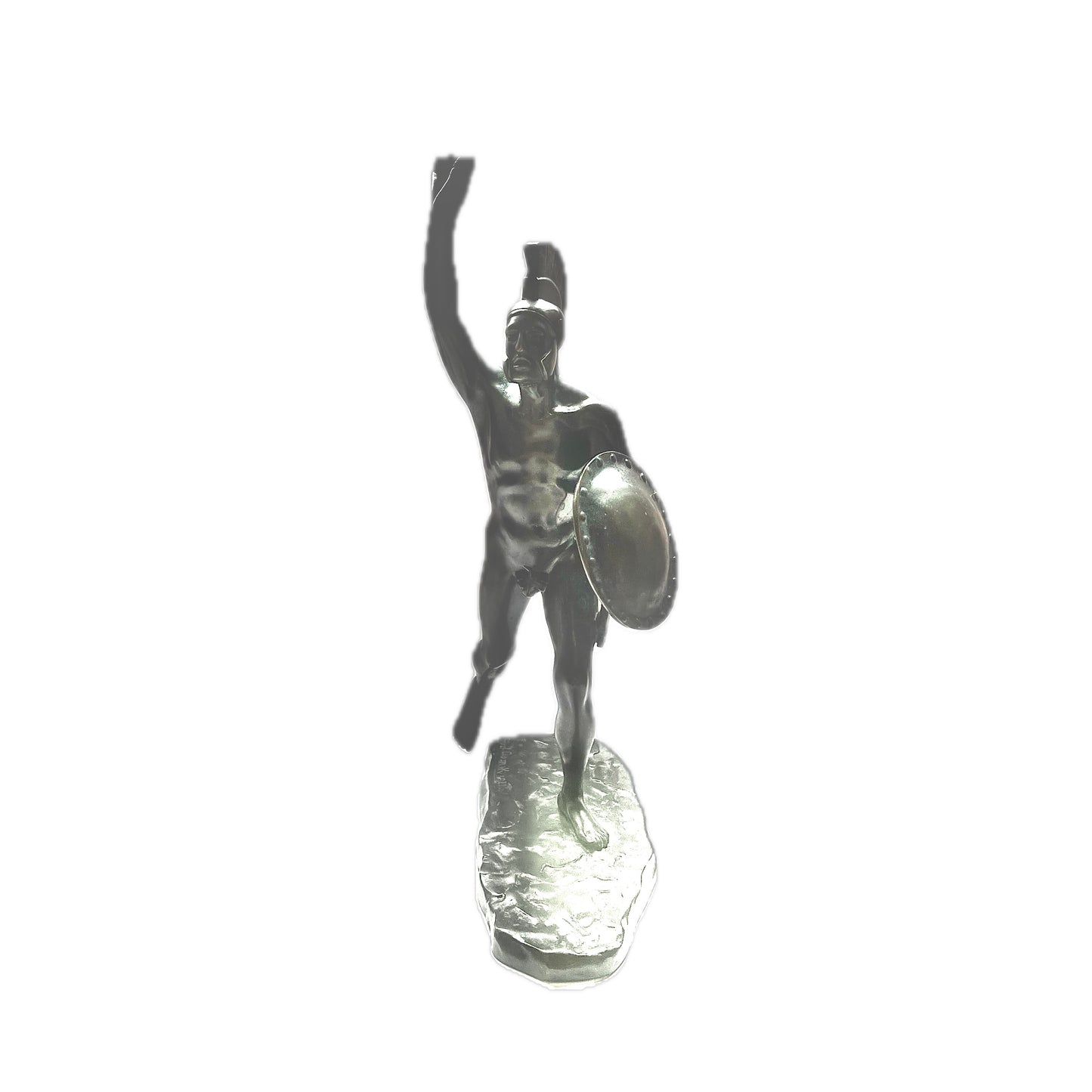 Antique bronze circa 1921 depicting Achilles by noted sculptor Fredrich Gornik (1877-1943)