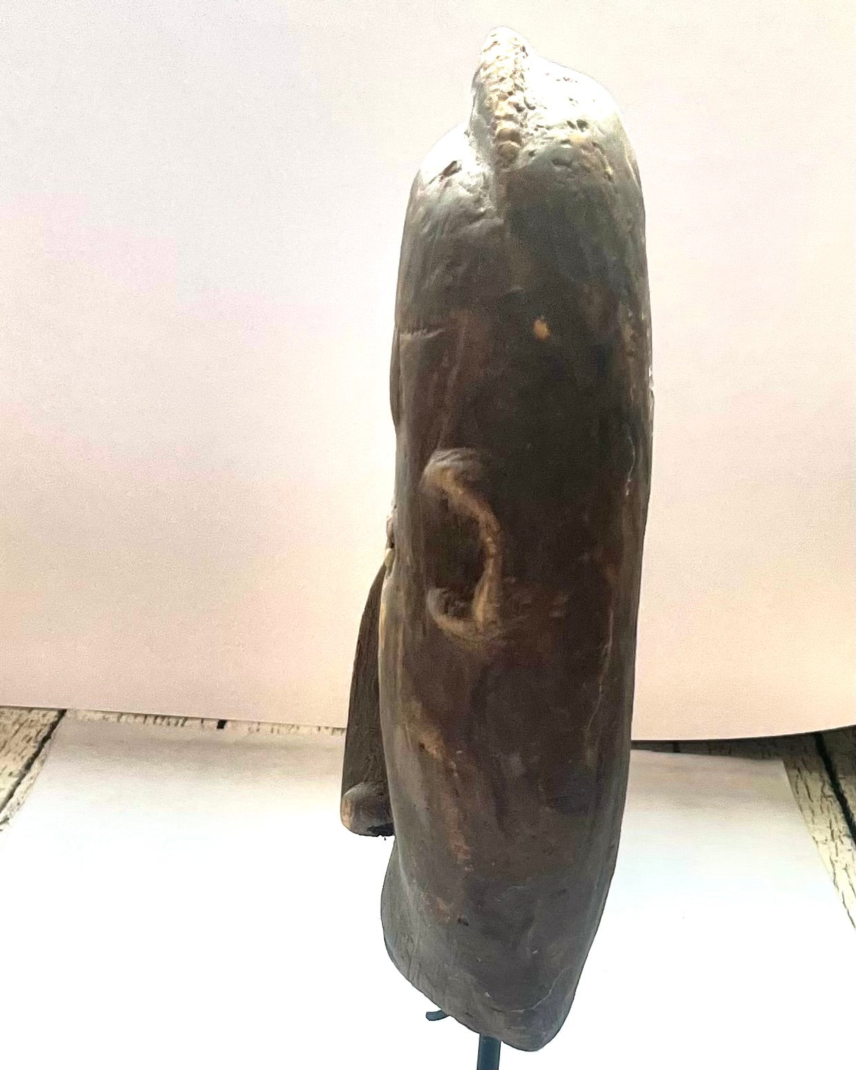 20 世纪早期至中期的巴尔萨木山药面具，来自巴布亚新几内亚塞皮克地区的阿贝拉姆部落