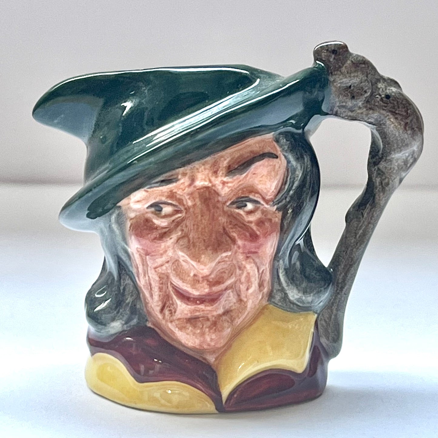 Royal Doulton Pied Pier toby jug in the small size, designed by Geoff Blower circa 1960-1981.