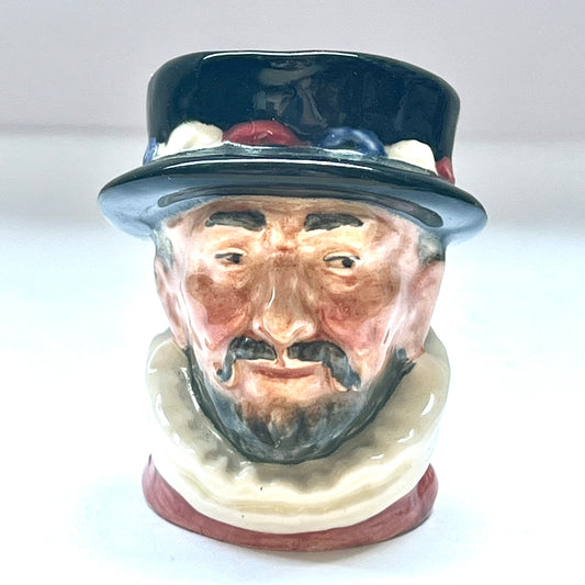 Royal Doulton Beefeater toby jug in the small size, designed by Harry Fenton circa 1950s