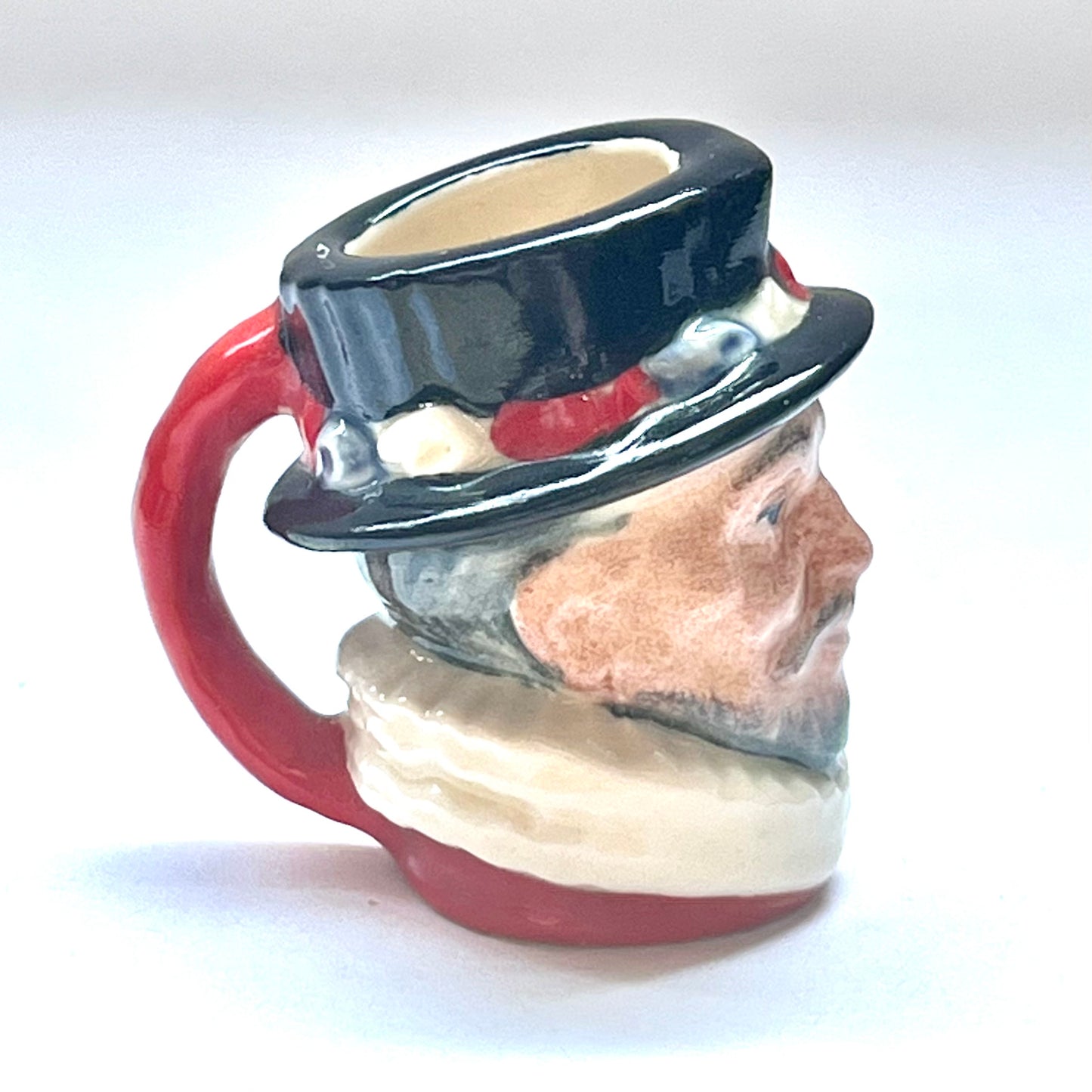 Royal Doulton Beefeater toby jug in the miniature size, RDICC Collectors Club Exclusive circa 1987