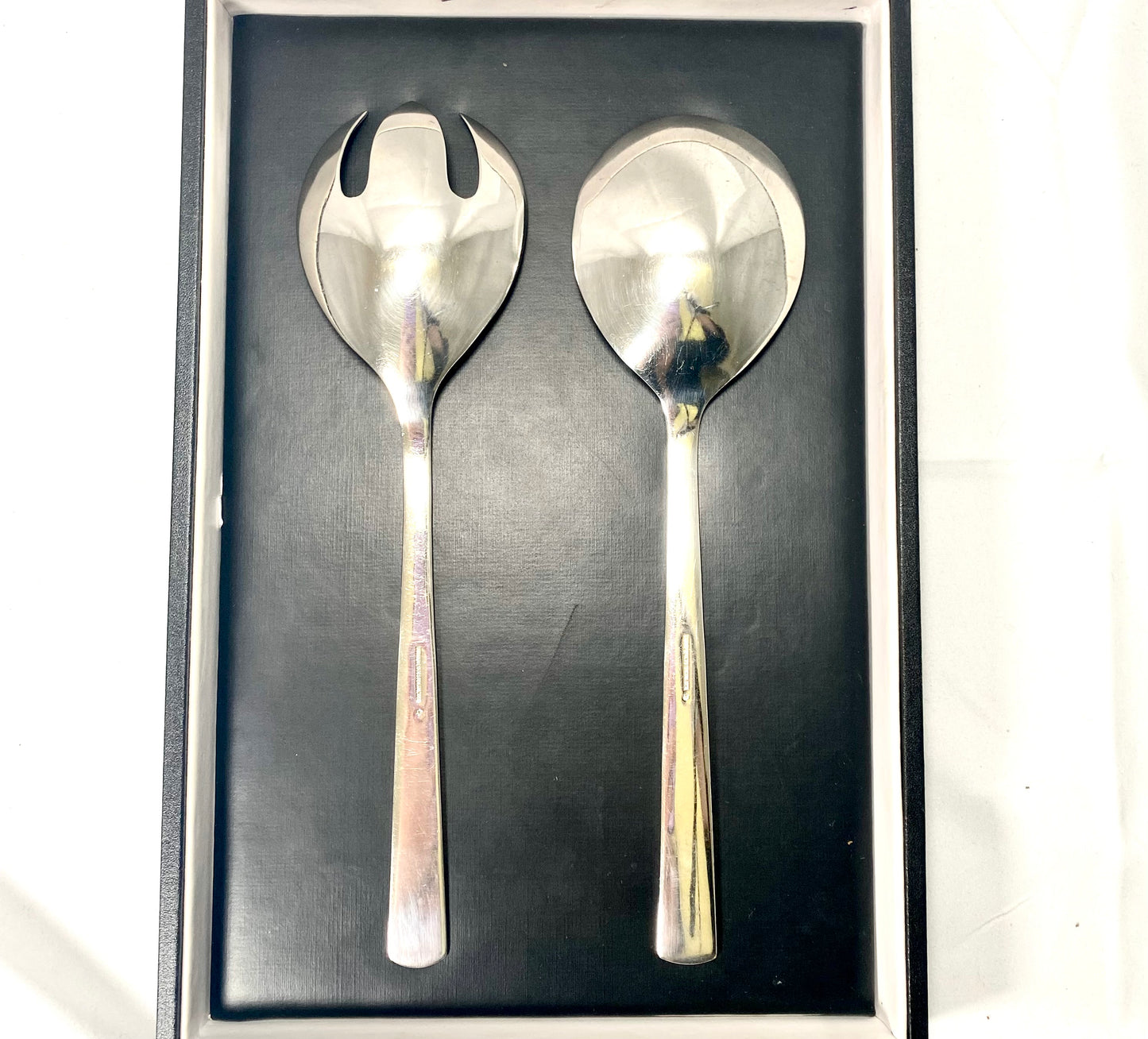 Midcentury Mexican Codan sterling silver salad servers