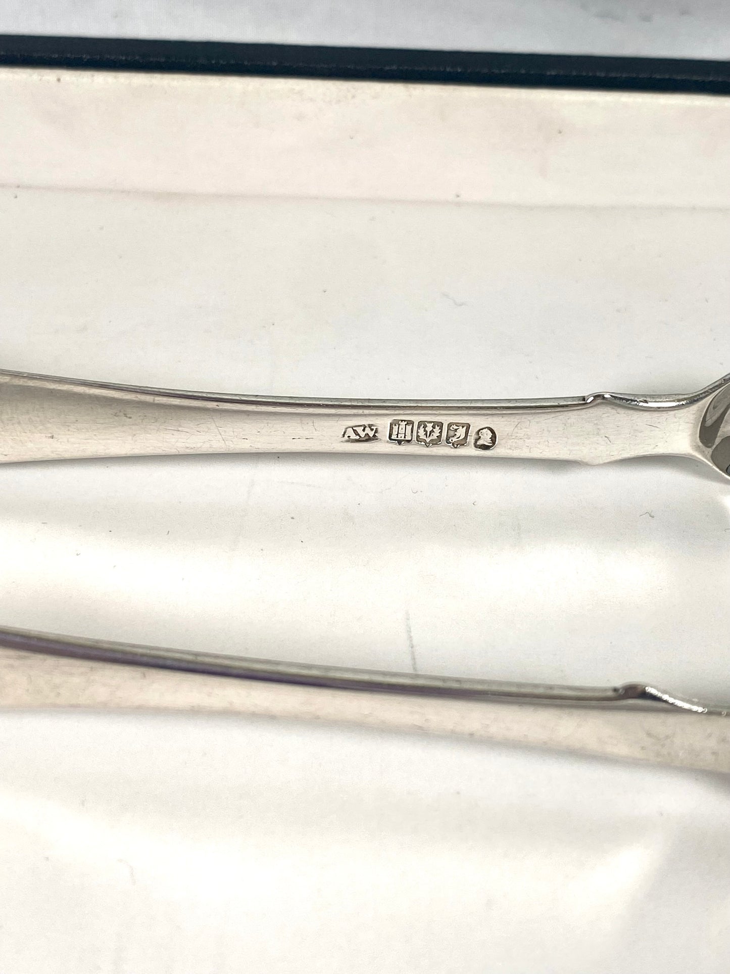 Set of Victorian Sugar Tongs, Provincial Scottish Silver. Andrew Wilkie, Edinburgh, 1840.