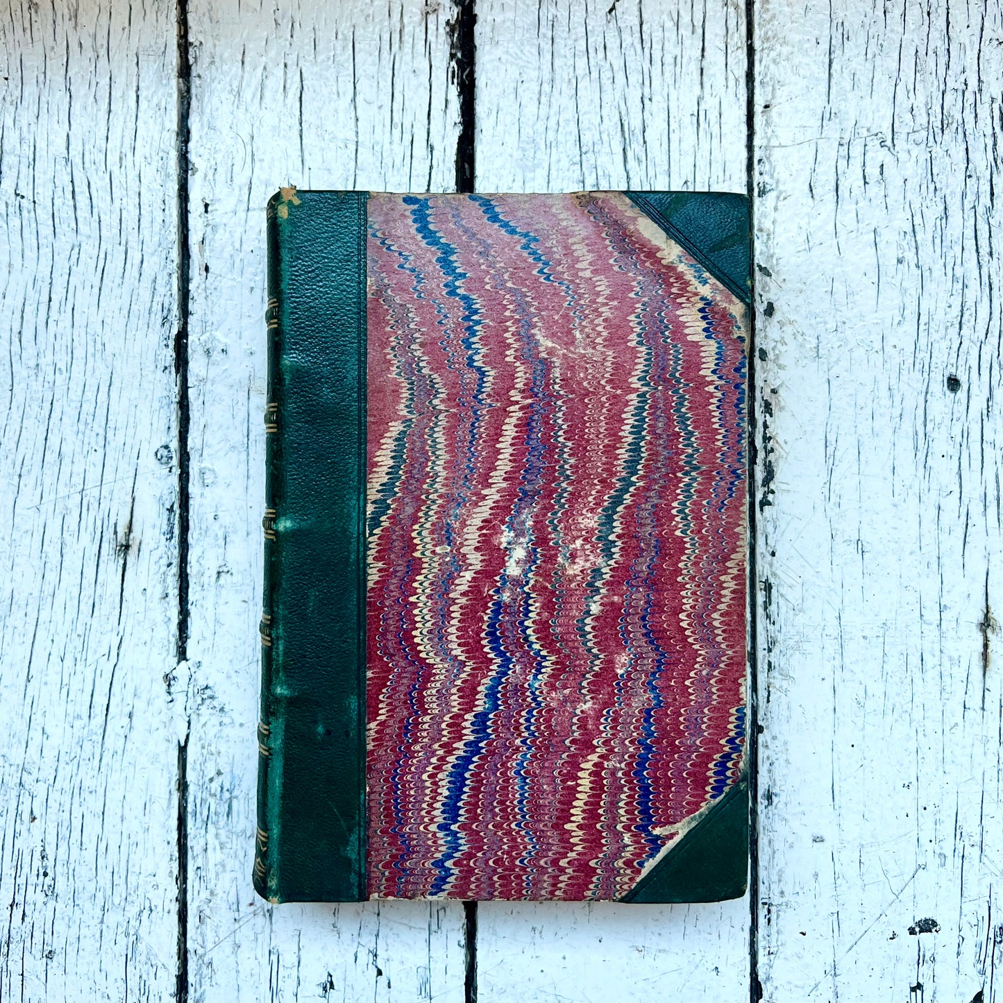 2nd edition “The History of Signboards, From the Earliest Times to the Present Day” by Jacob Larwood & John Camden Hotten. Rare early Melbourne marbled and half leather binding.