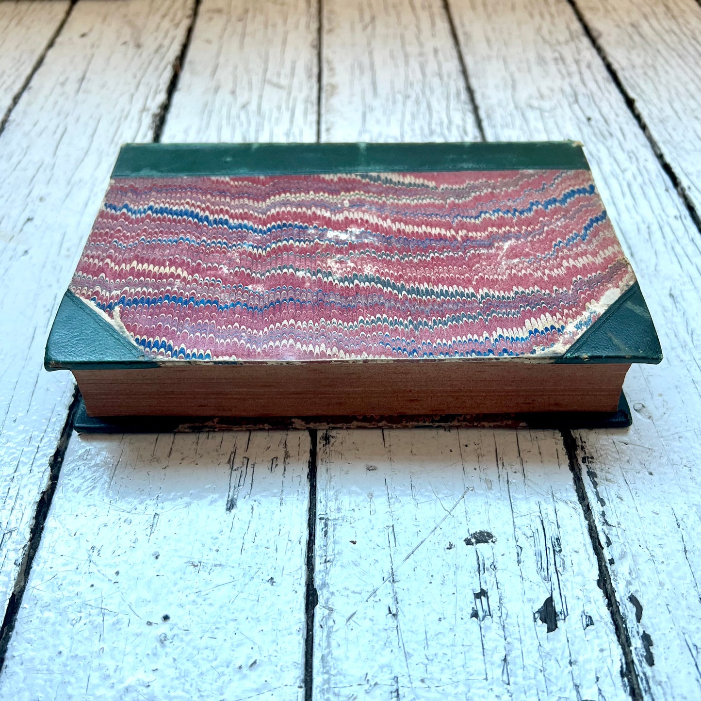 2nd edition “The History of Signboards, From the Earliest Times to the Present Day” by Jacob Larwood & John Camden Hotten. Rare early Melbourne marbled and half leather binding.