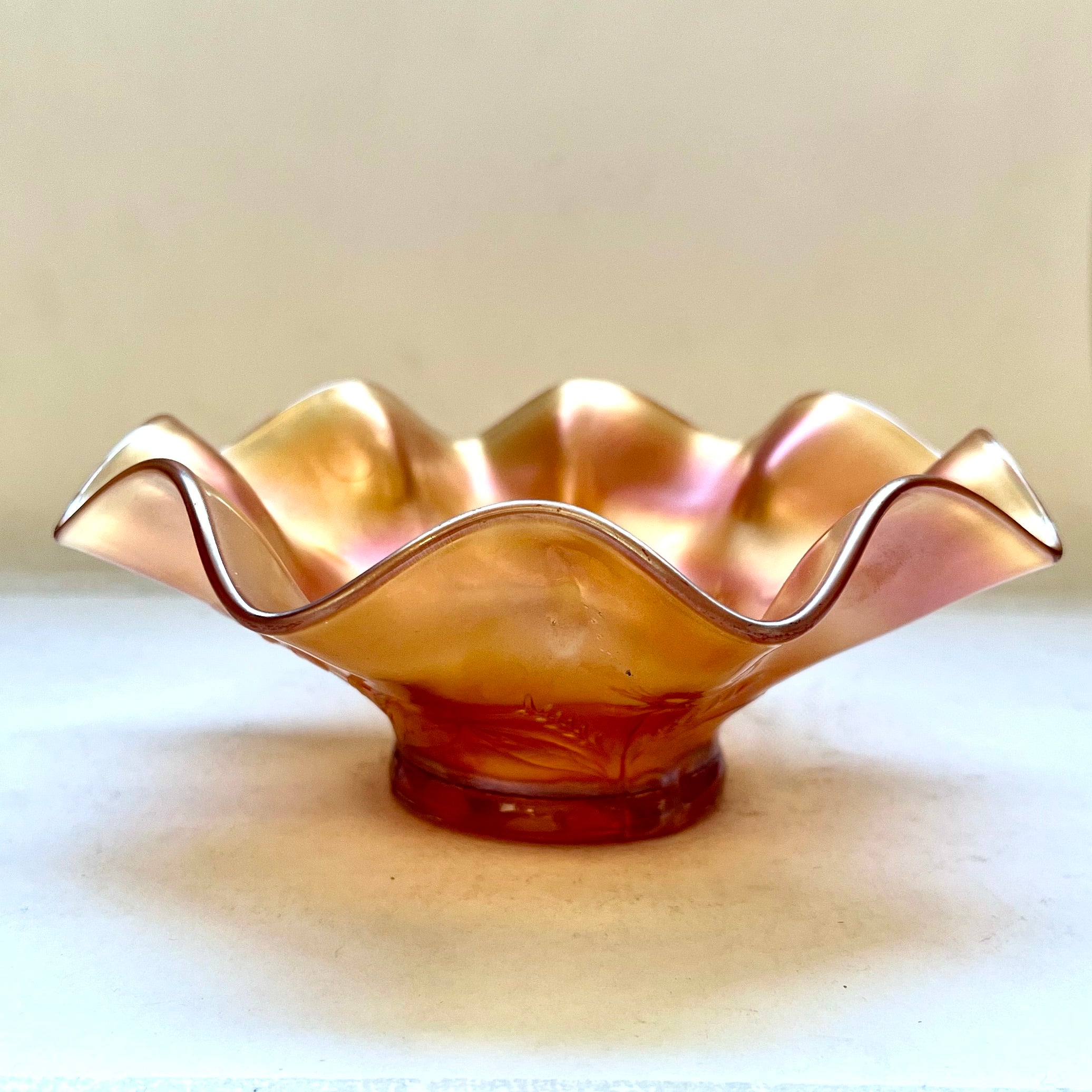 Carnival Glass store Candy Dish