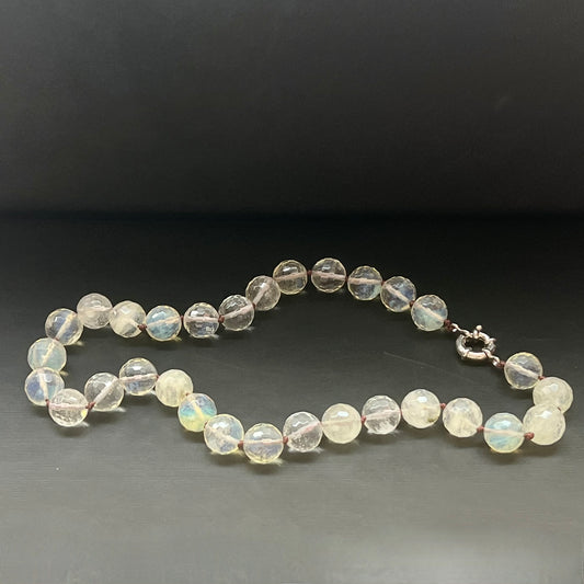 Vintage strand of lemon quartz beads