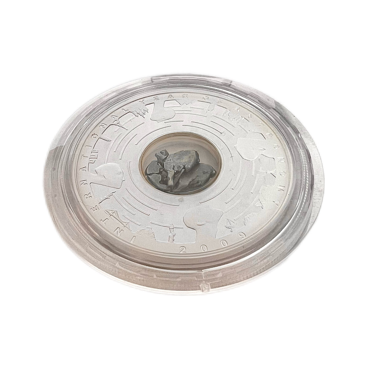Royal Australian Mint 2009 International Year of Astronomy $5 Fine Silver Proof Meteorite coin