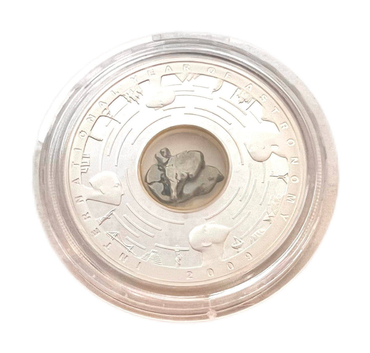 Royal Australian Mint 2009 International Year of Astronomy $5 Fine Silver Proof Meteorite coin