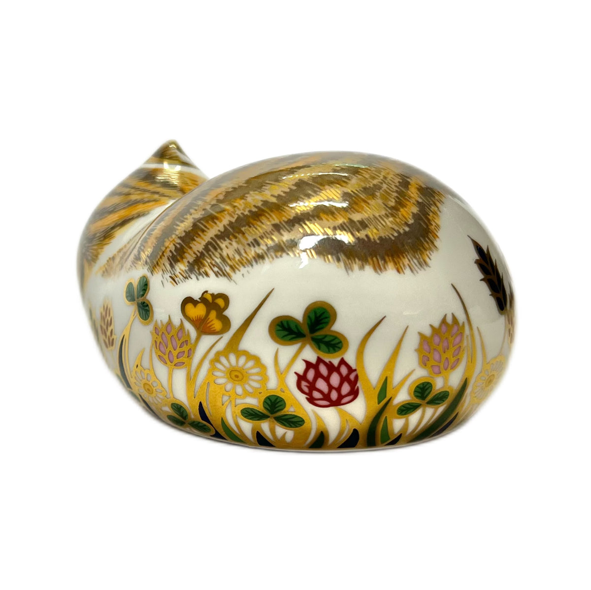 Vintage Royal Crown Derby 2008 ‘“Lavender” Kitten’ paperweight figurine, 1st quality